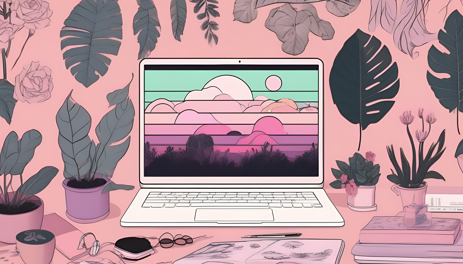 An Aesthetic Wallpaper Laptop