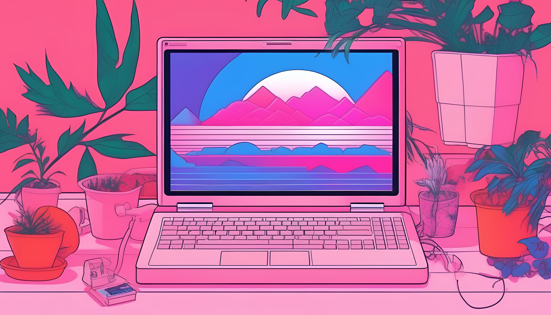 An Aesthetic Wallpaper Laptop