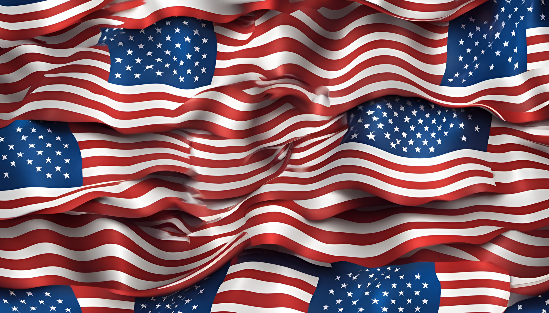 An American Flag Background