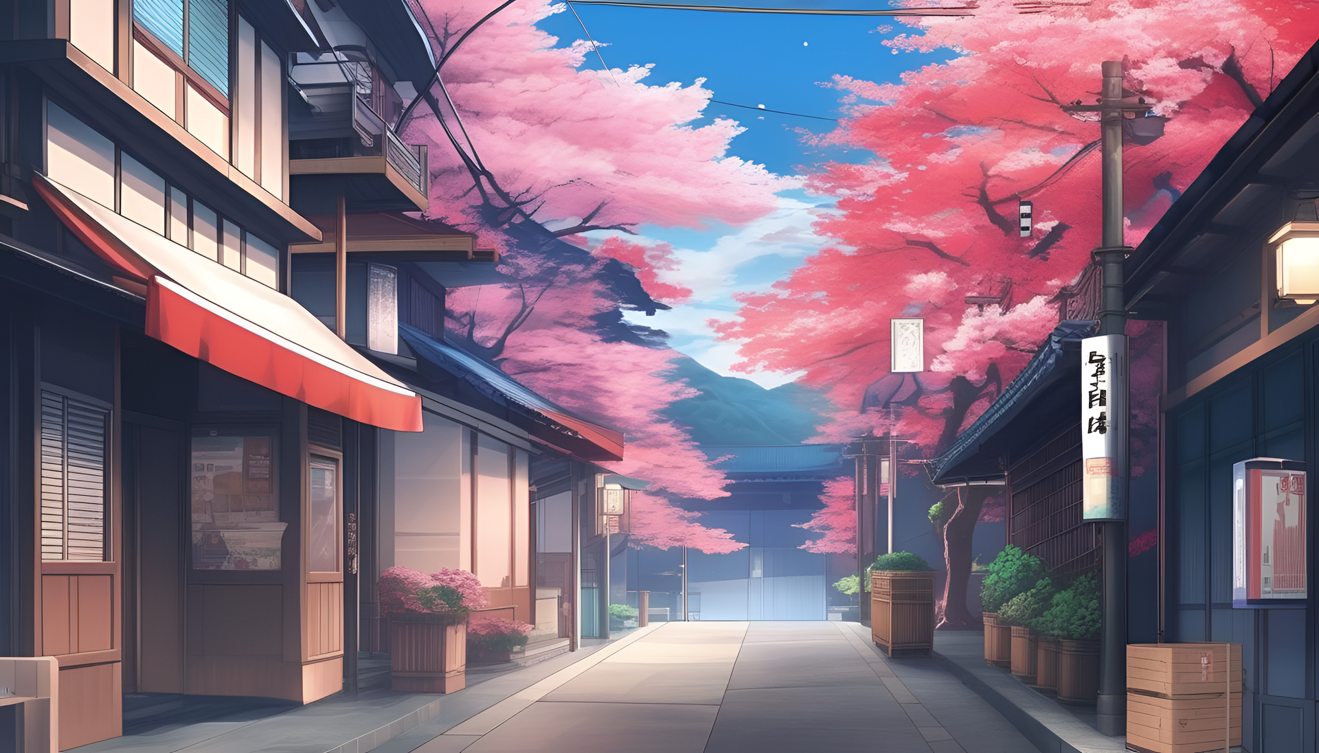 An Anime Background