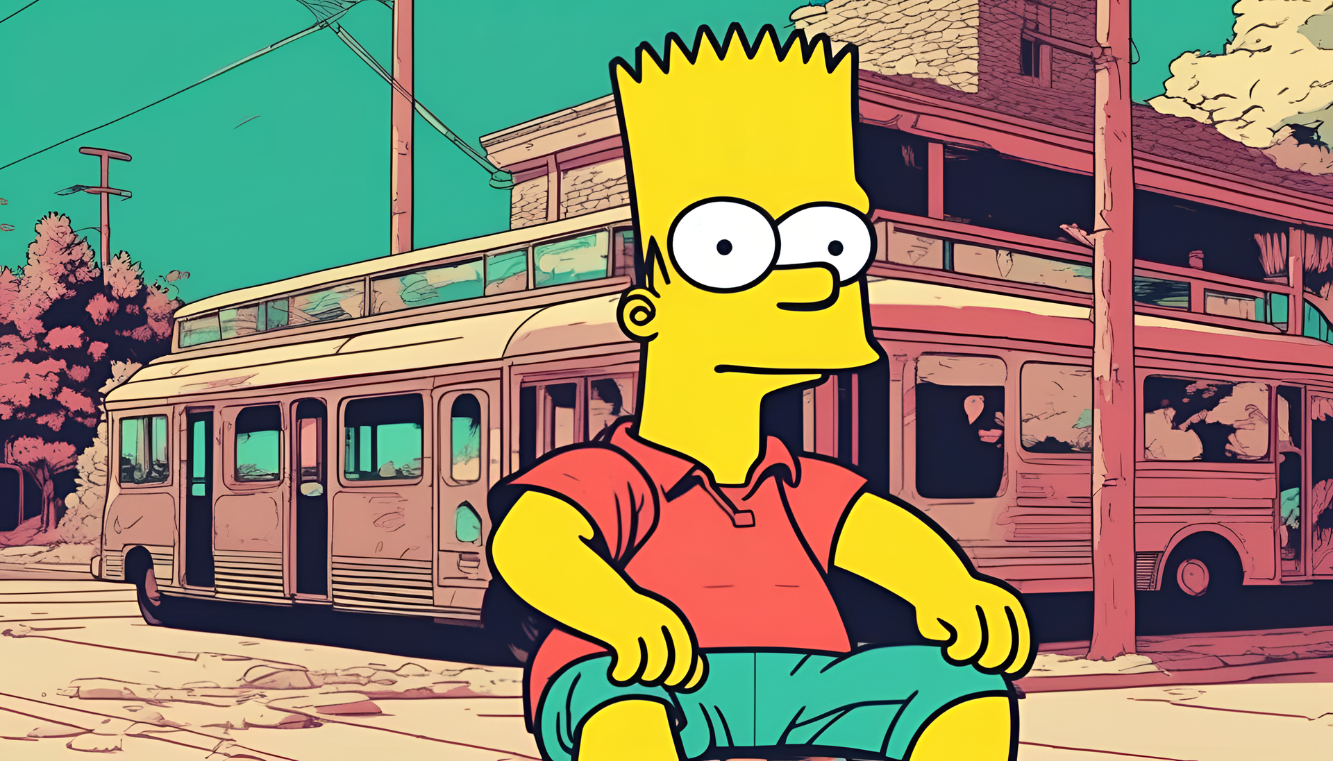 A Bart Simpson Wallpaper