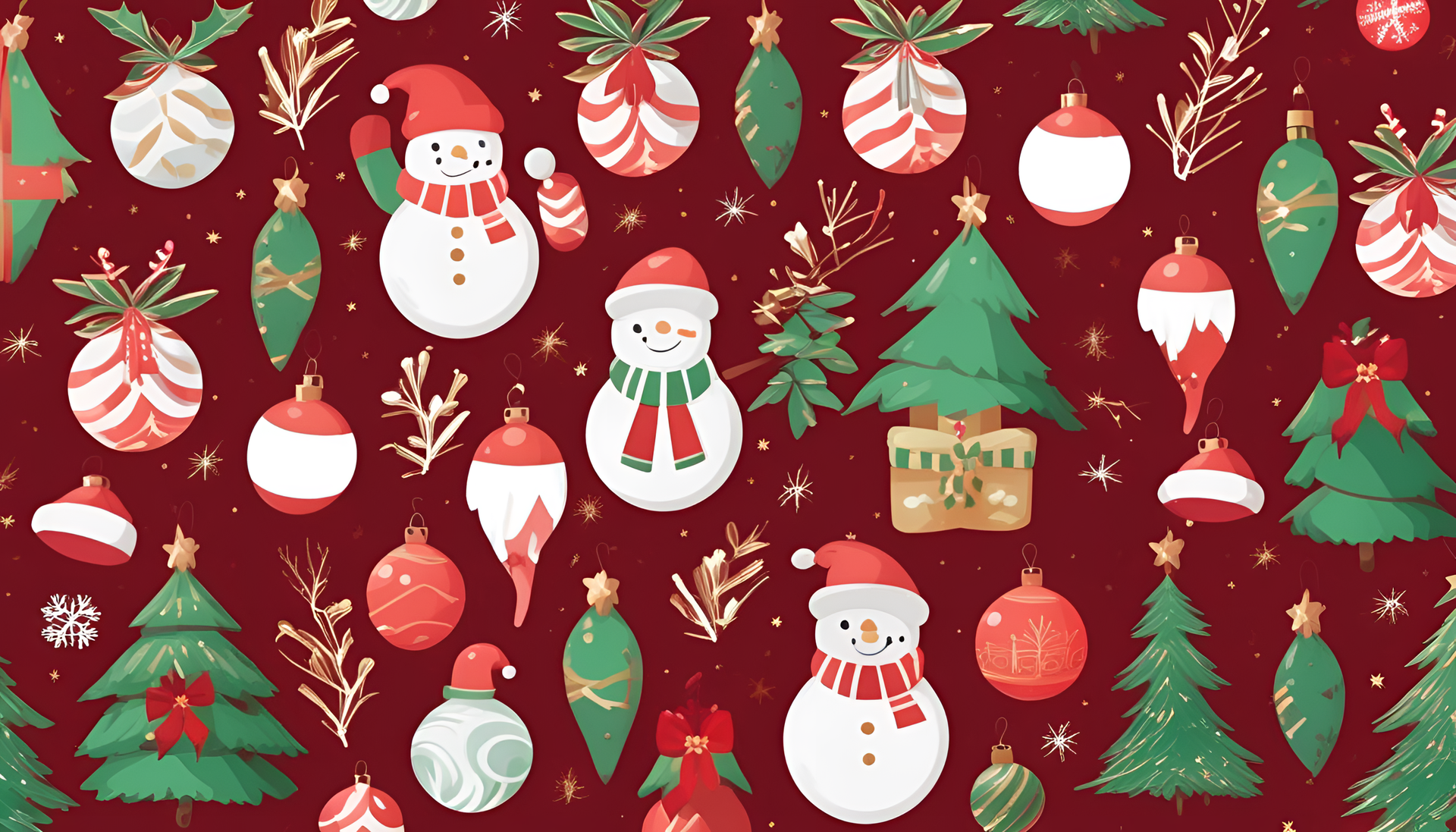 A Christmas Aesthetic Wallpaper