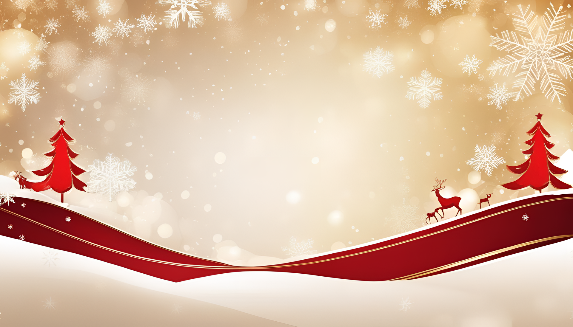 Festive holiday-themed desktop wallpaper with Christmas background design.