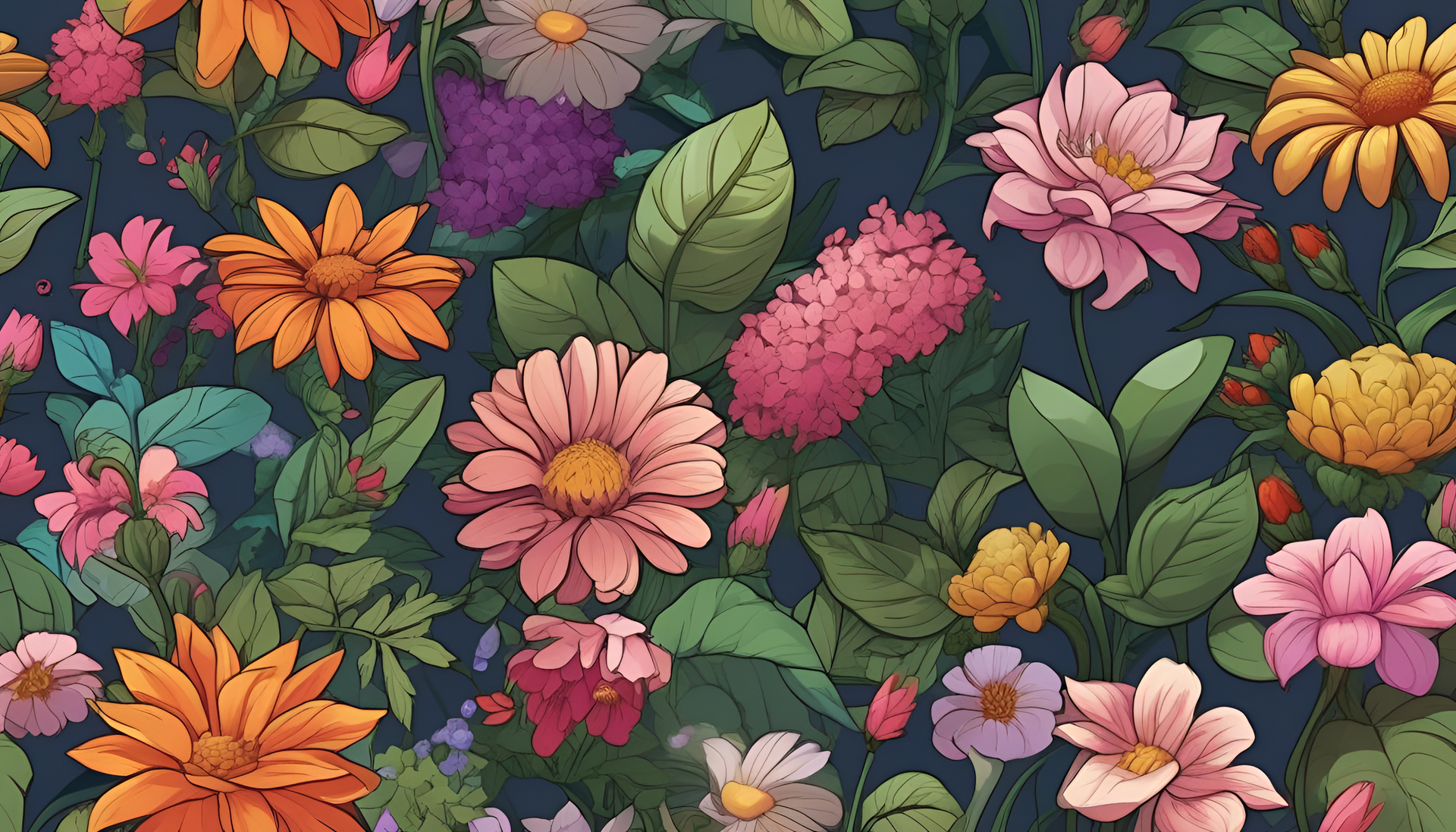 A Flower Background