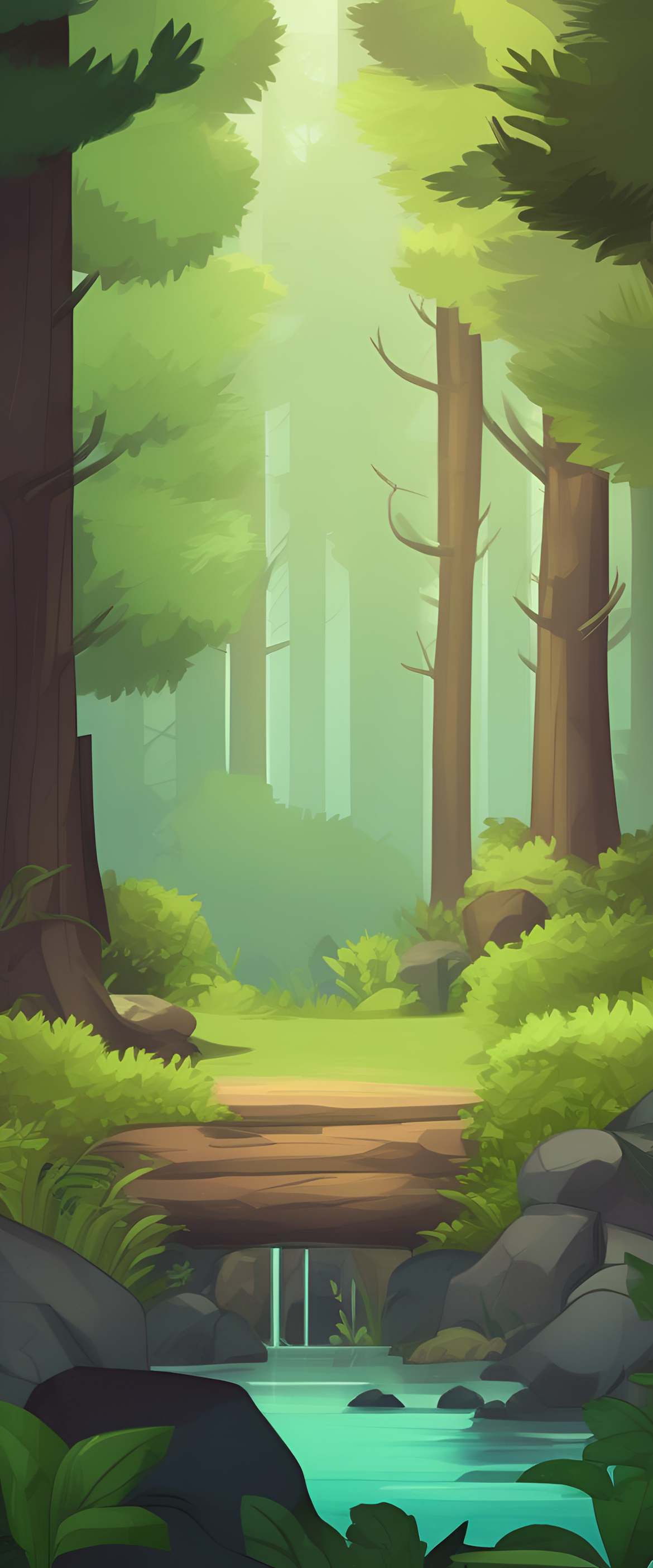 A Forest Background