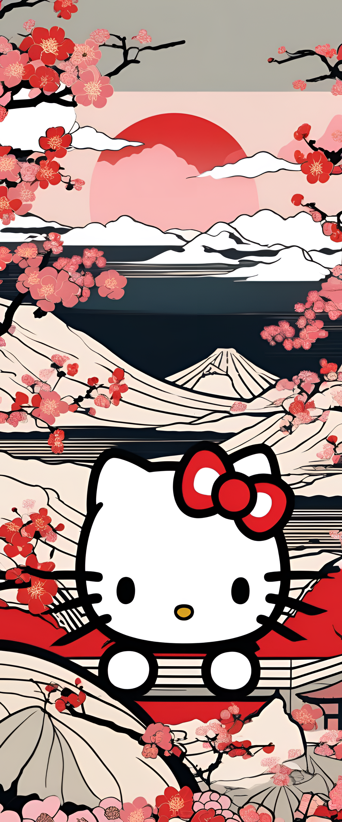 A Hello Kitty Background