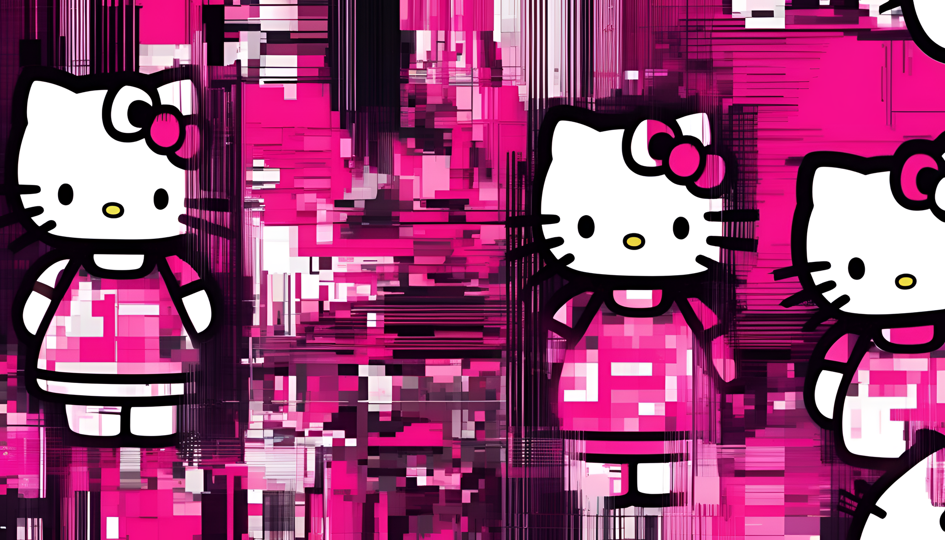 A Hello Kitty Background