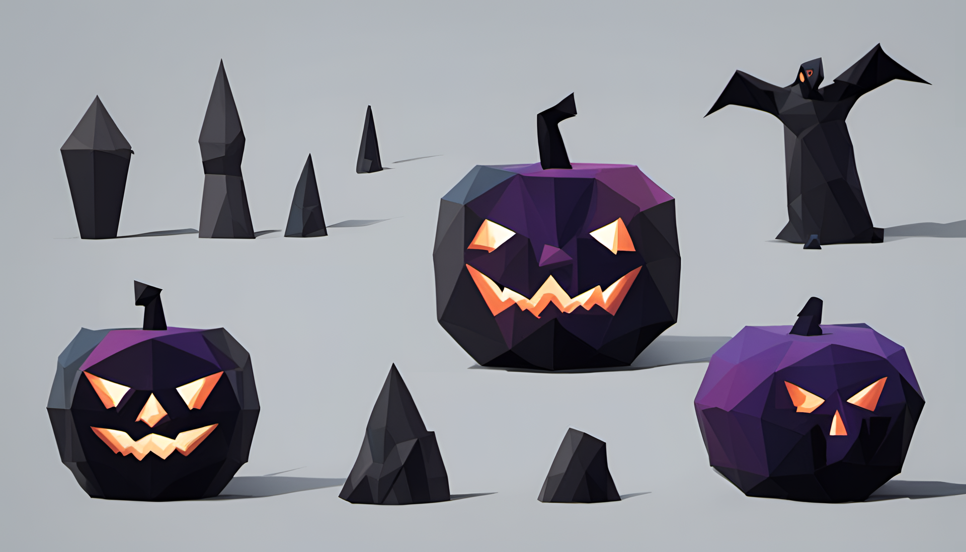 Halloween-themed icon in a minimalistic style.