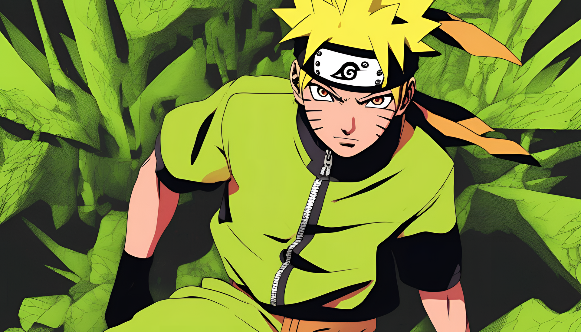 A Cool Green Naruto Pictures