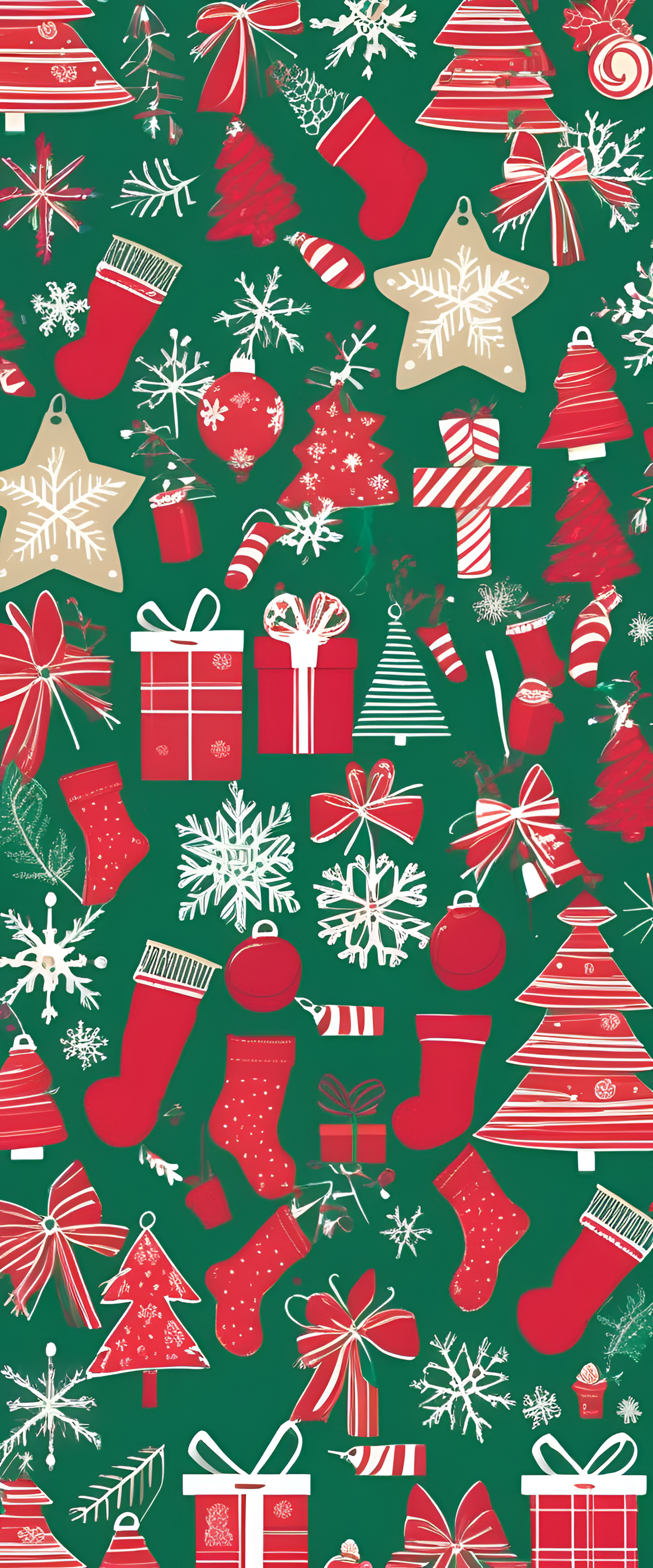 A Preppy Christmas Wallpaper