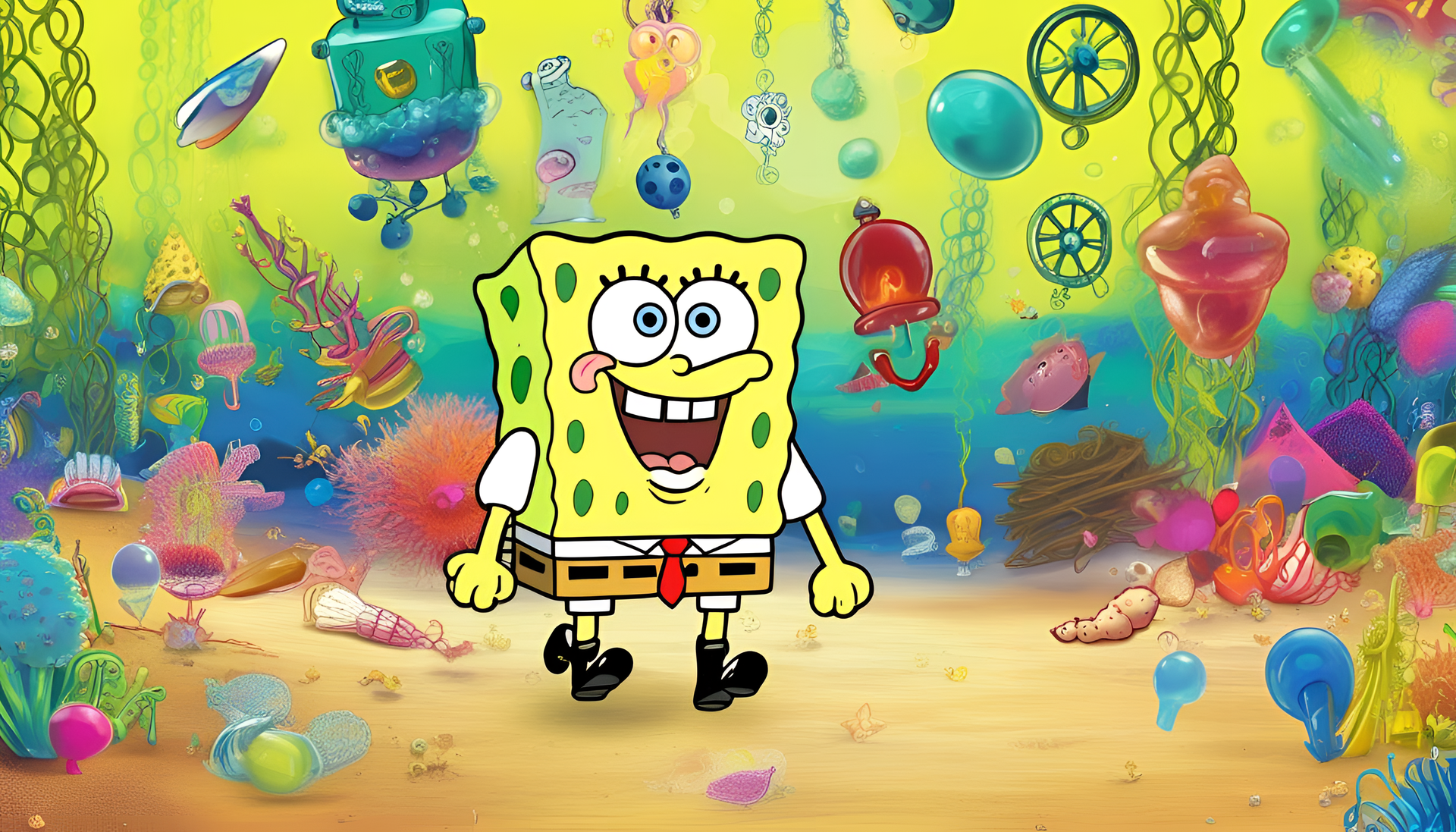 A Spongebob Background