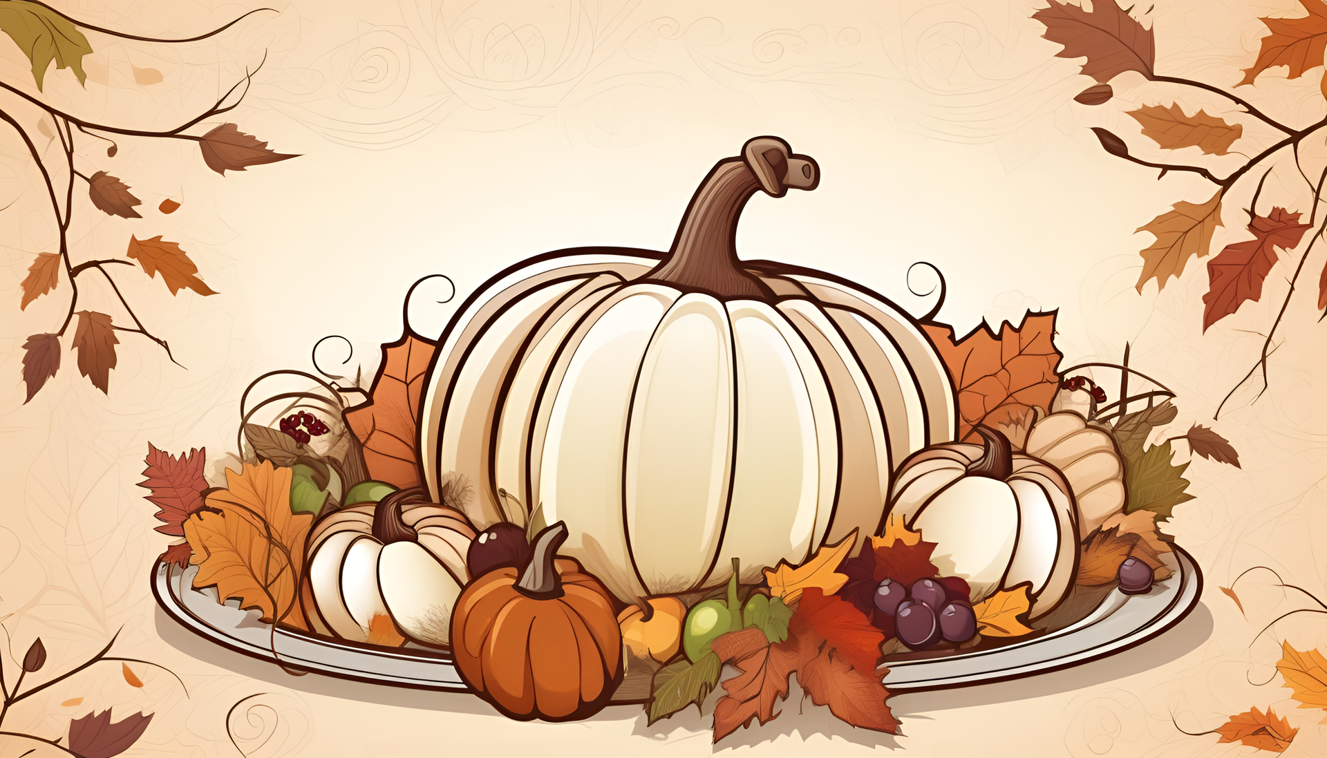 A Thanksgiving Background