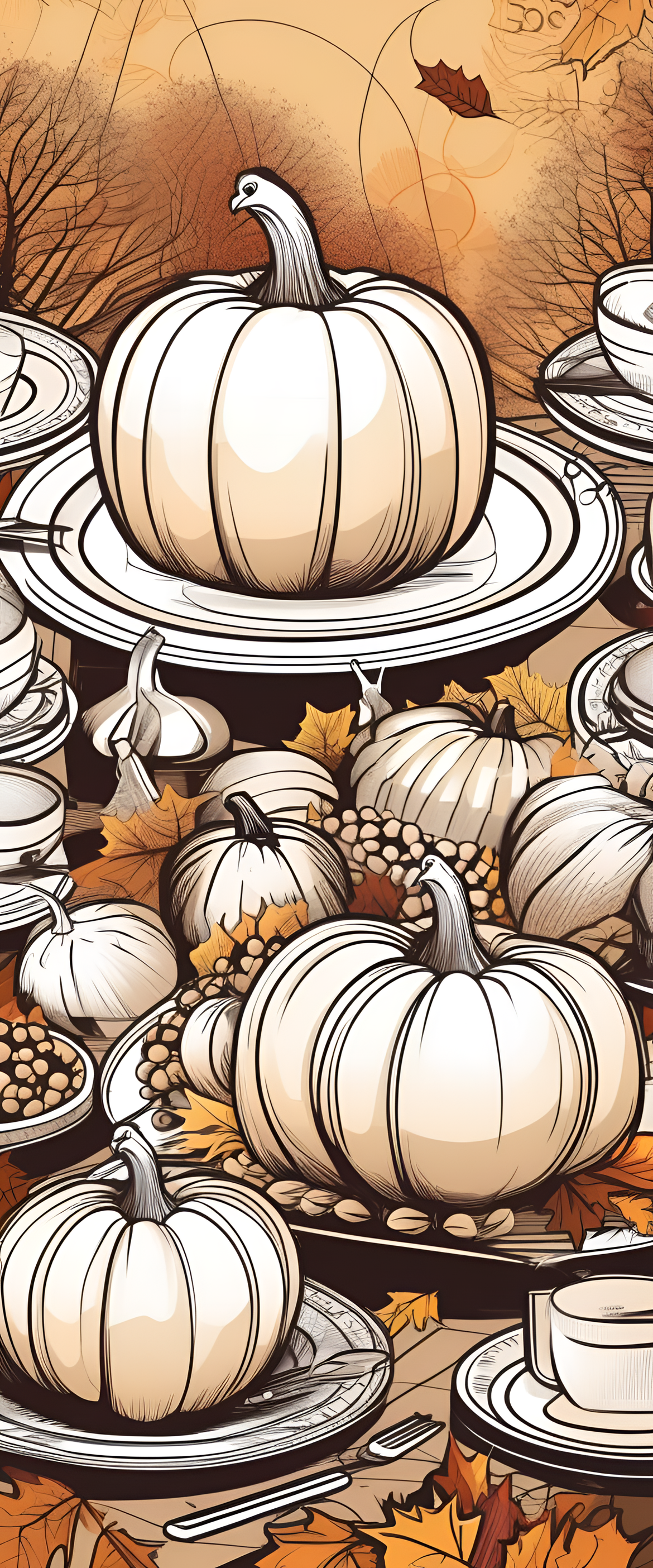 A Thanksgiving Background