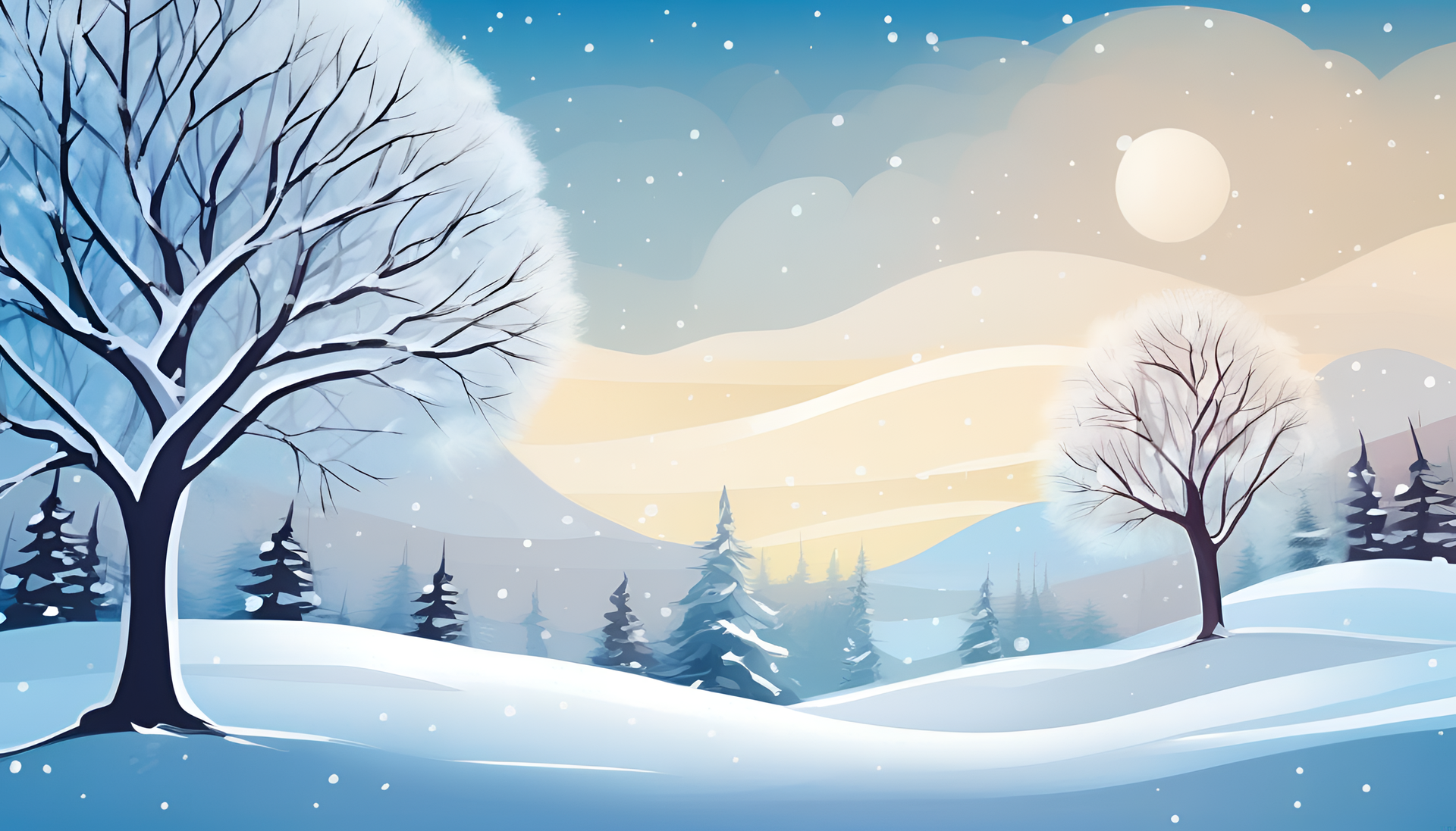 A Winter Background