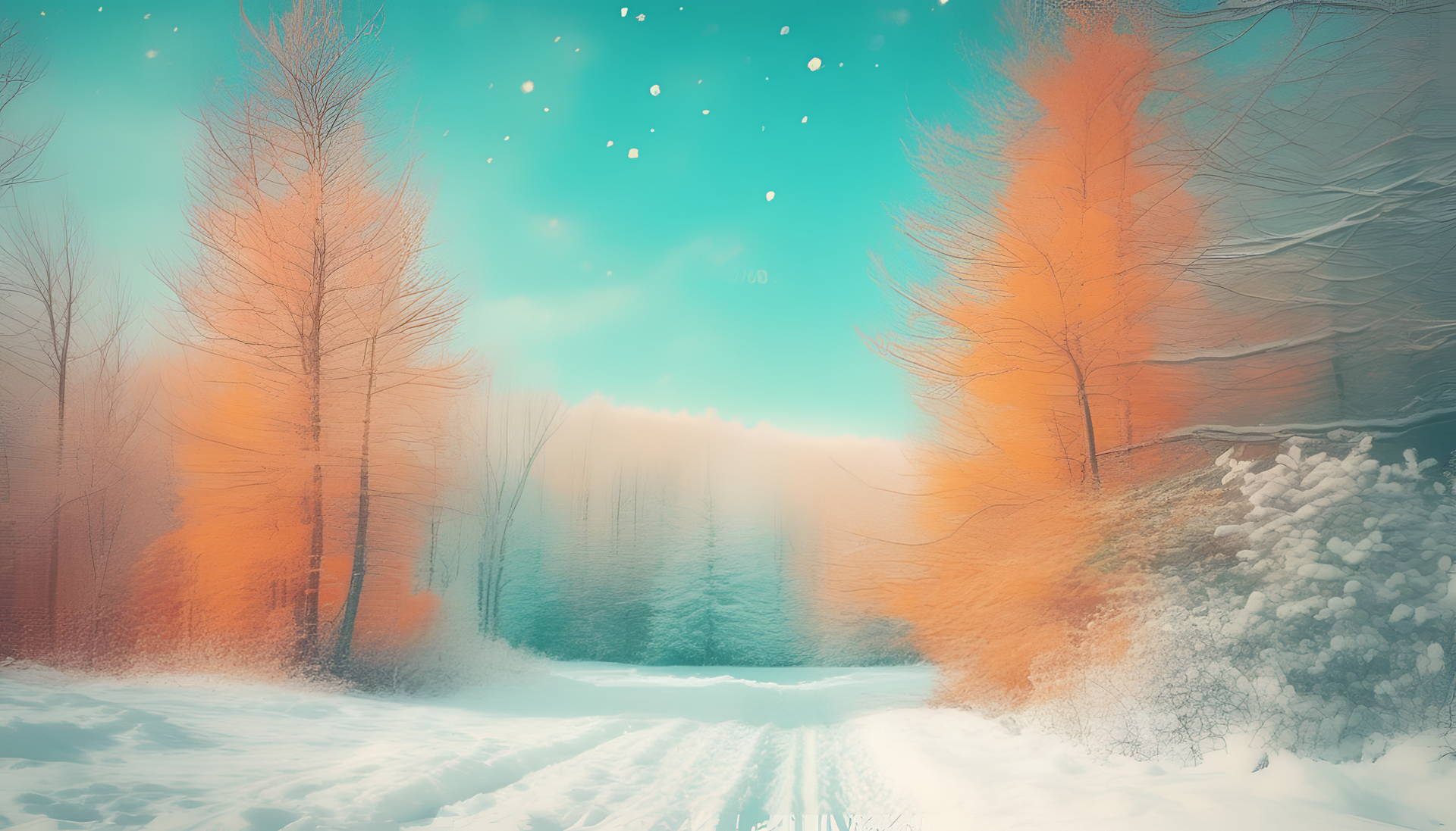 A Winter Background