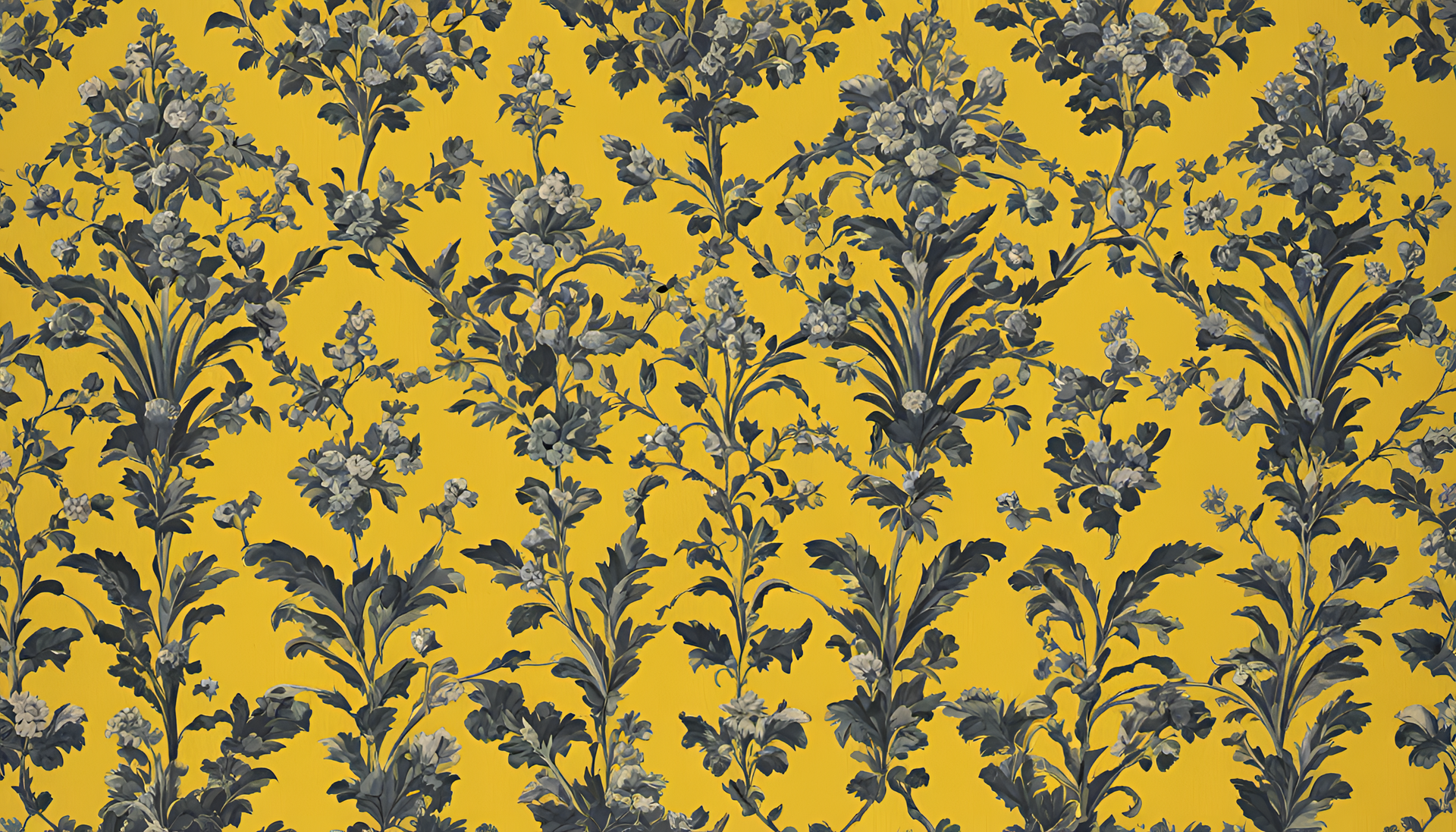 Vibrant yellow wallpaper with a sharp, focused design.