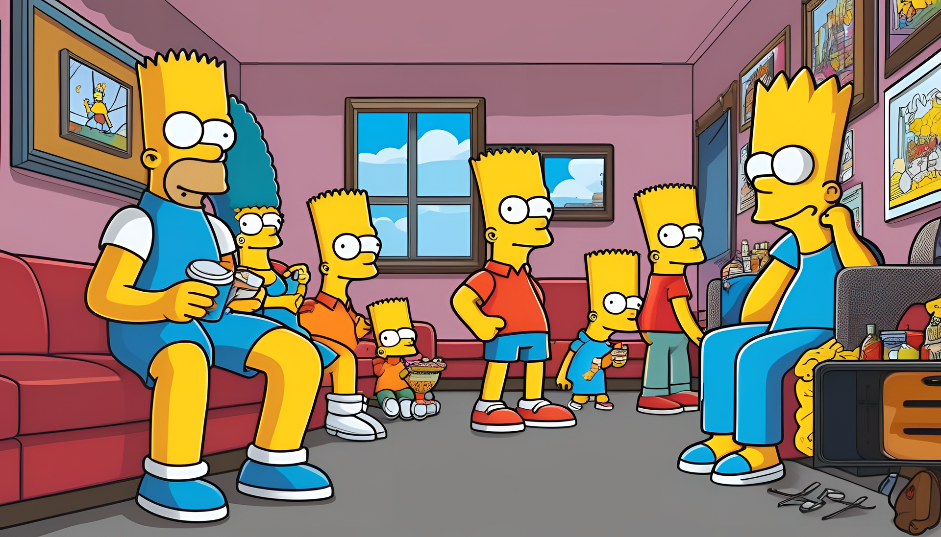 A Bart Simpson Wallpaper