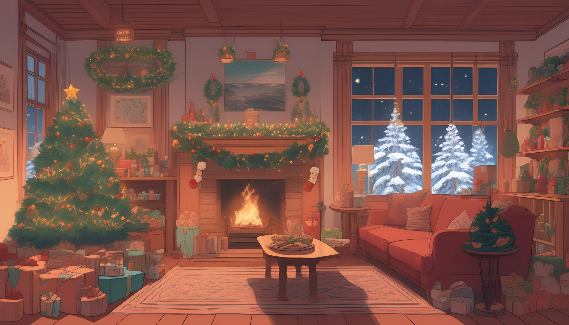 A Christmas Aesthetic Wallpaper