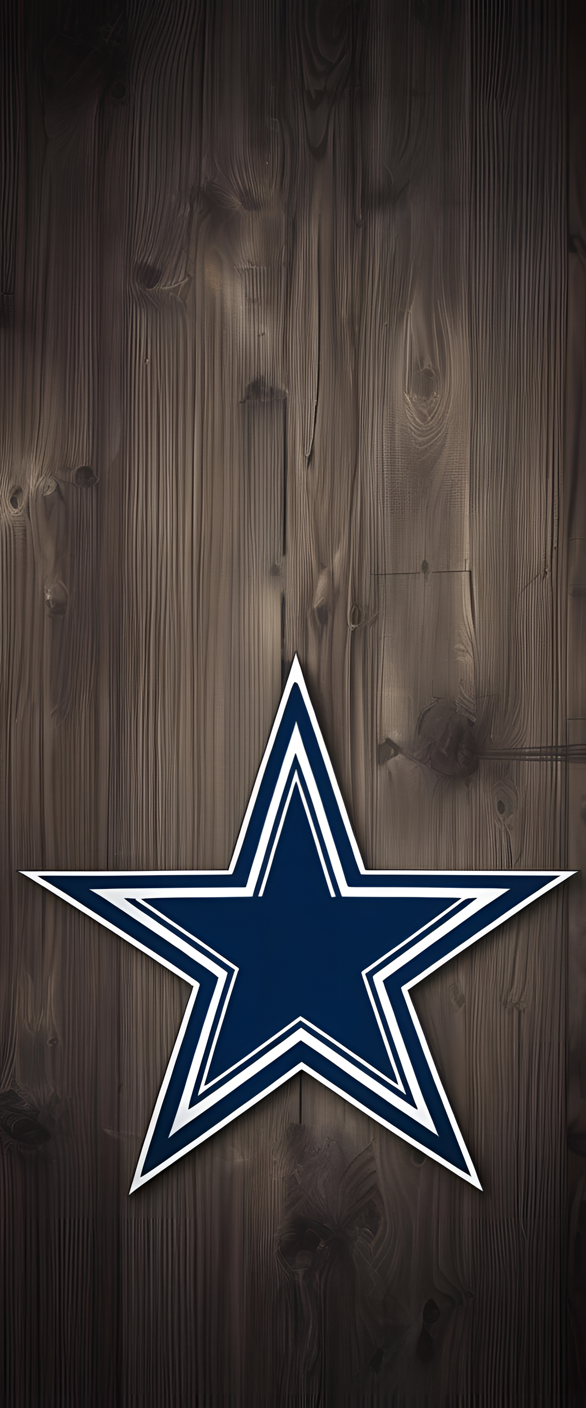 Dallas Cowboys-themed wallpaper with a unique design