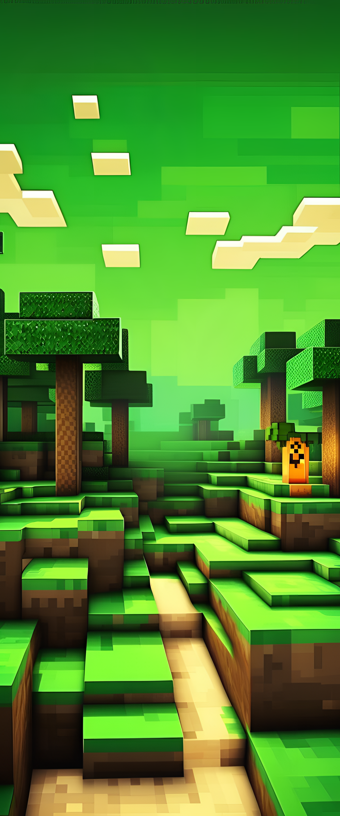 A Minecraft Background