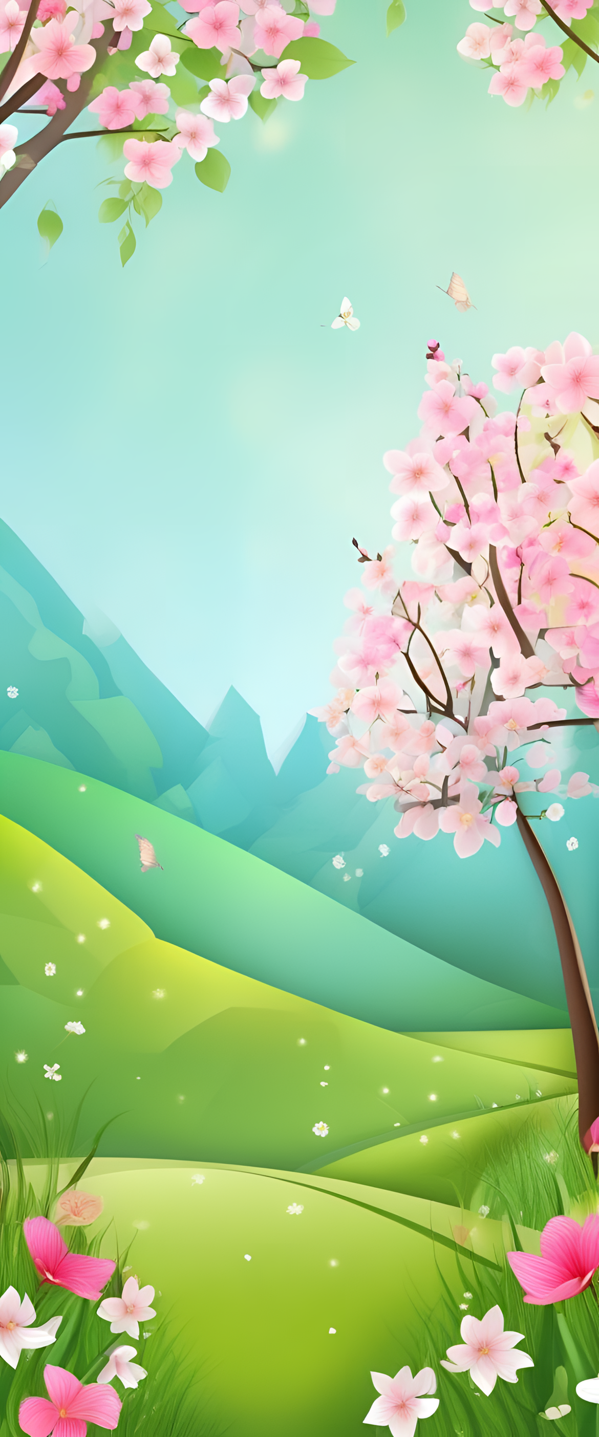 A Spring Background