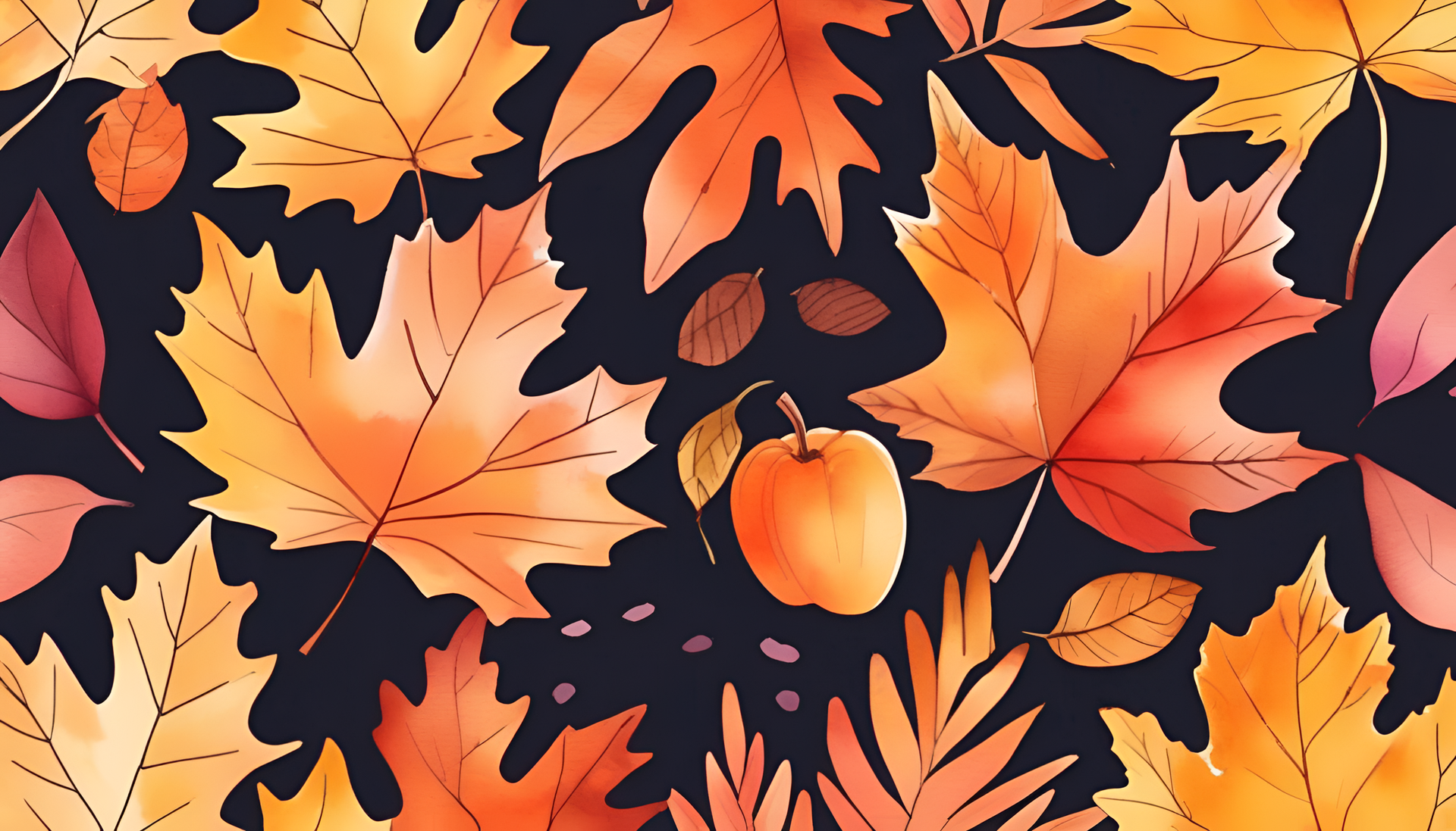 A Cute Fall Wallpaper