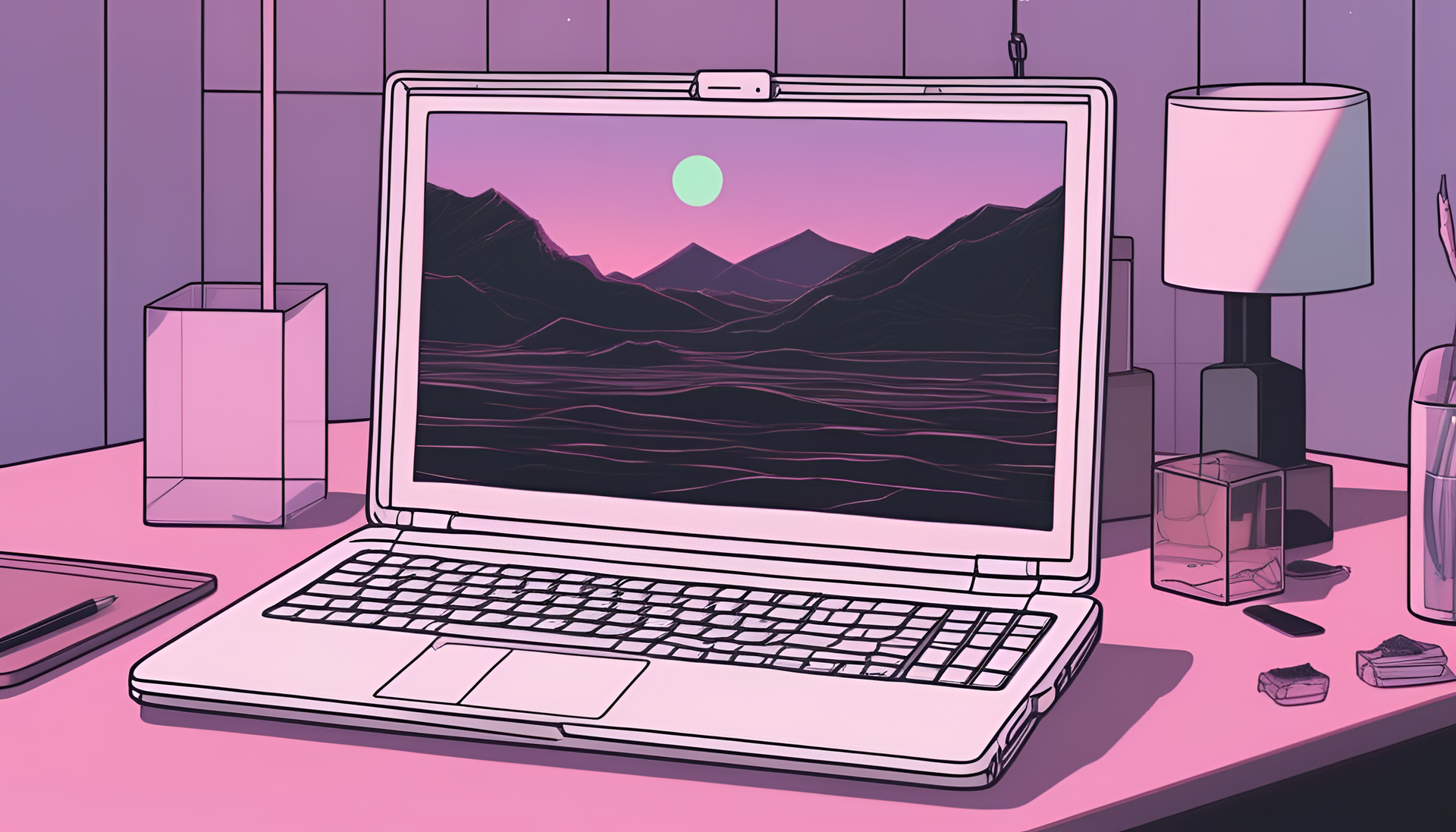 An Aesthetic Wallpaper Laptop