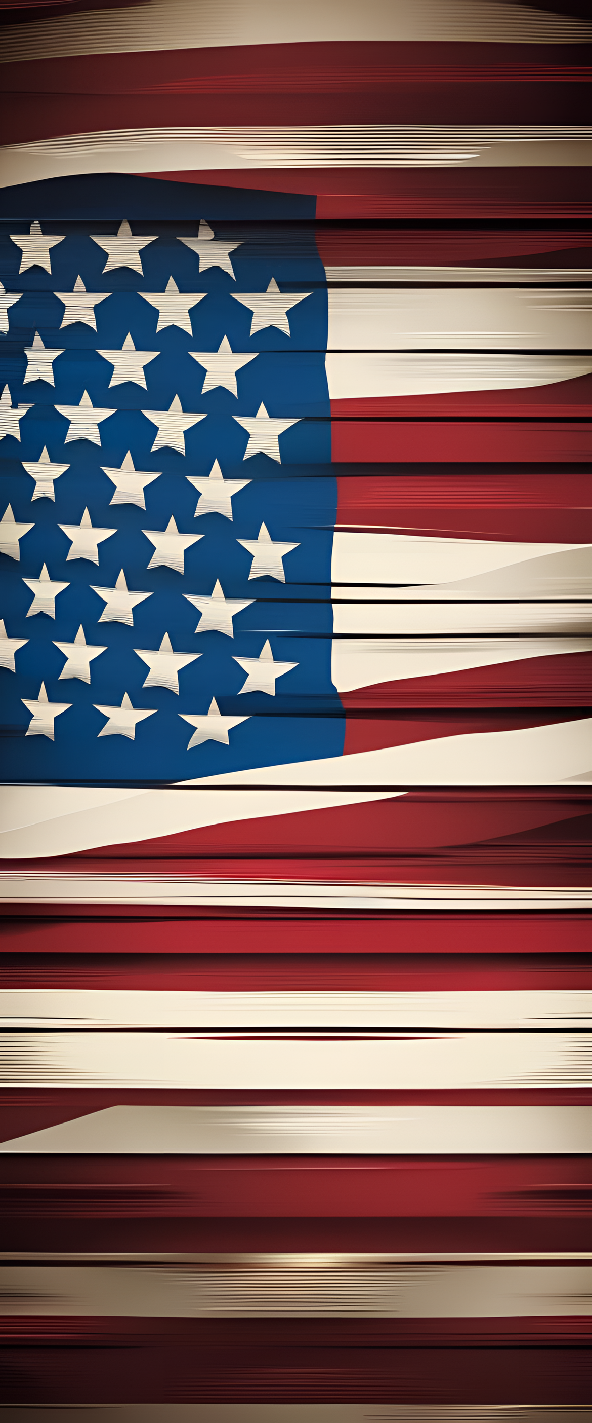 An American Flag Background