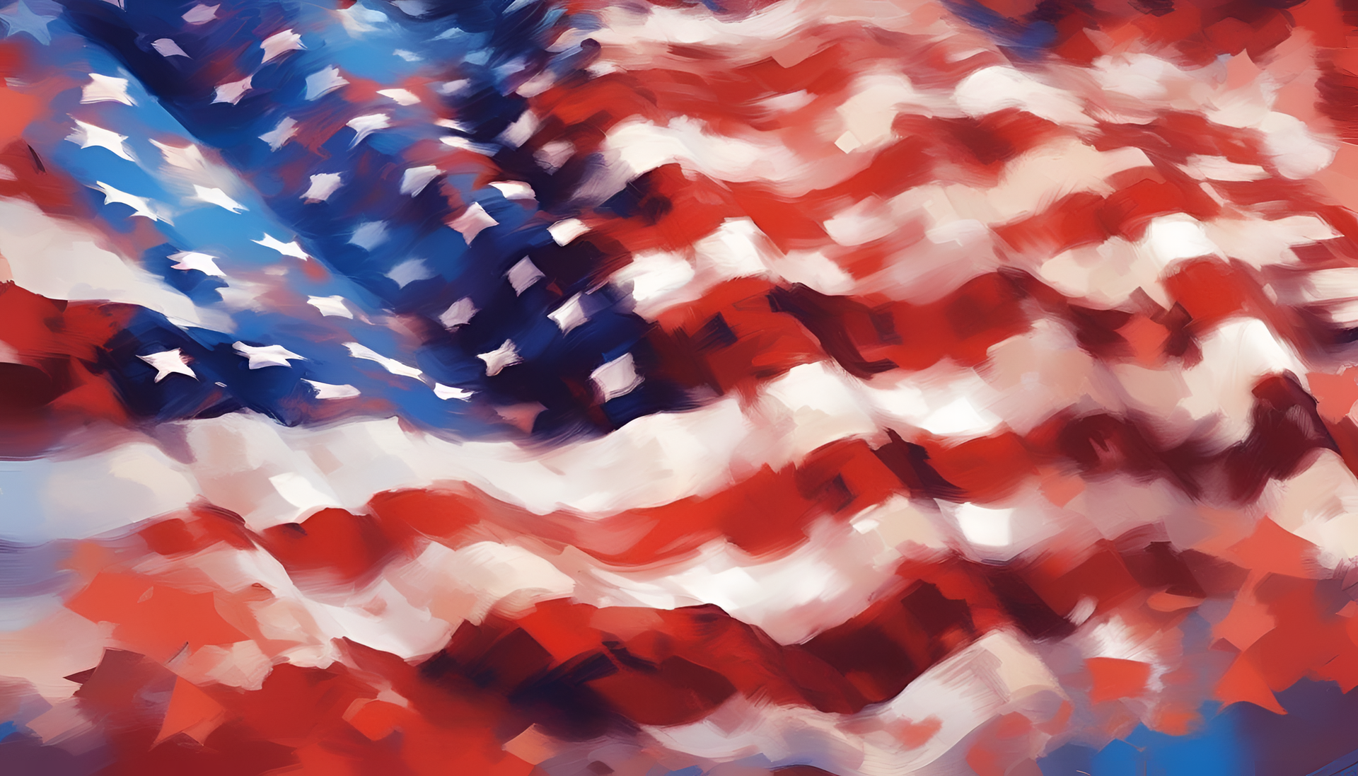 An American Flag Background