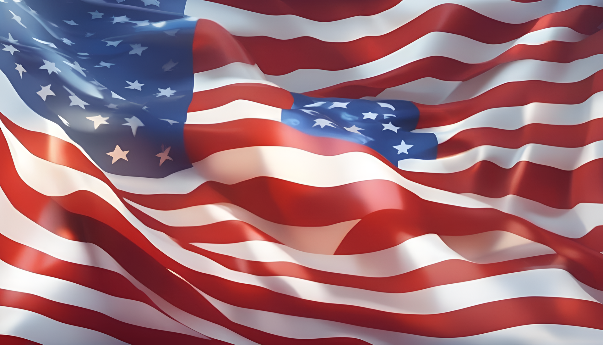 An American Flag Background