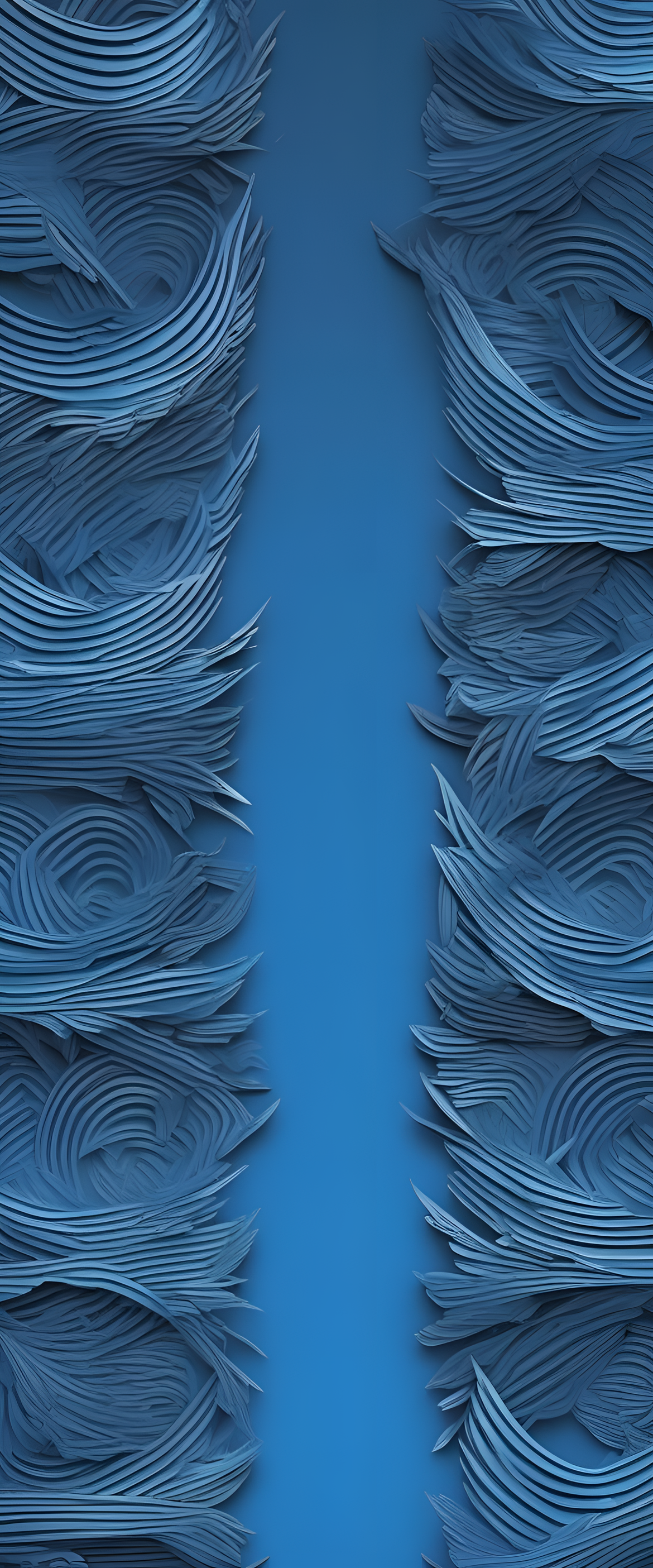 Abstract blue gradient wallpaper.