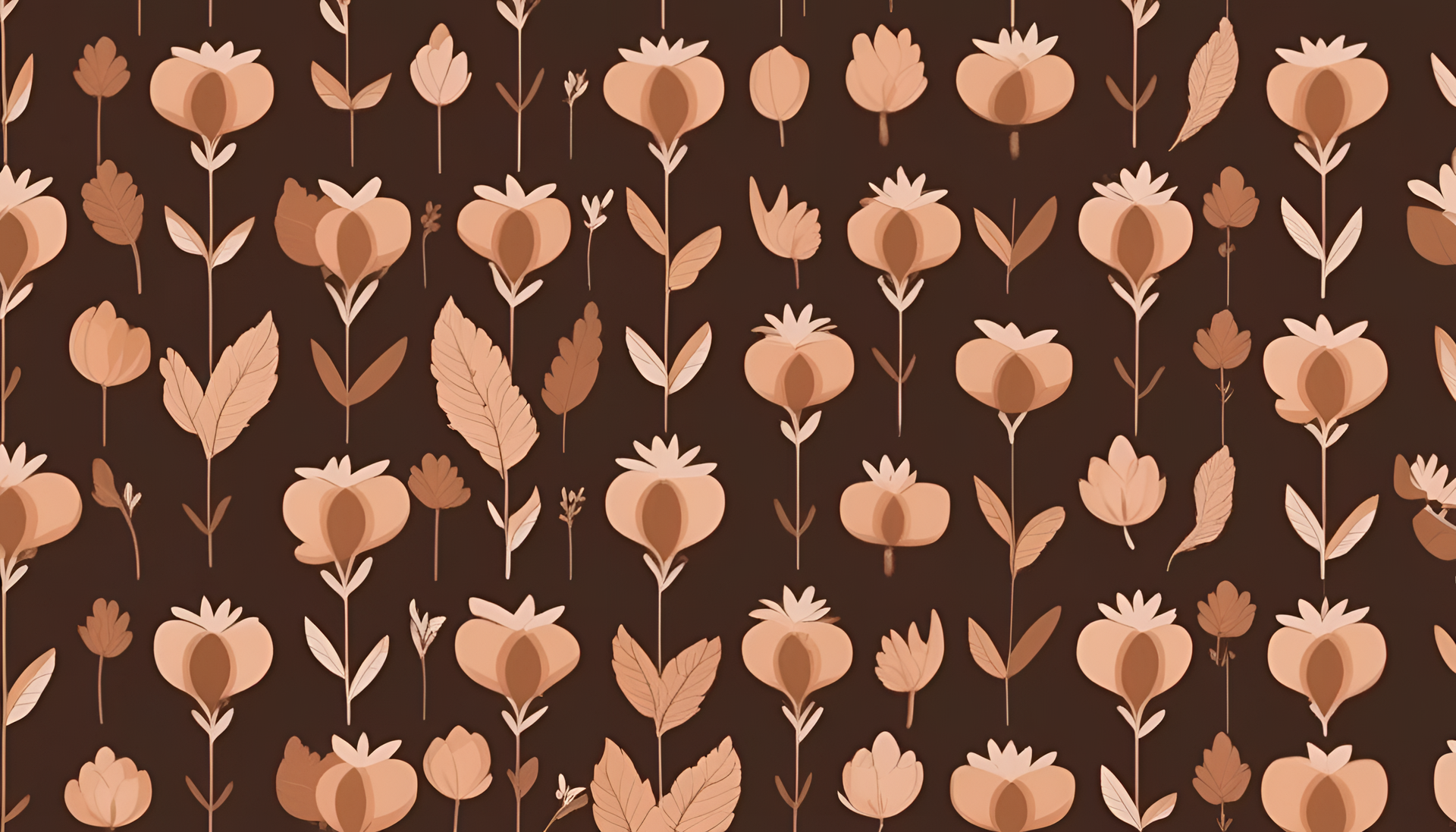 Aesthetic brown wallpaper.