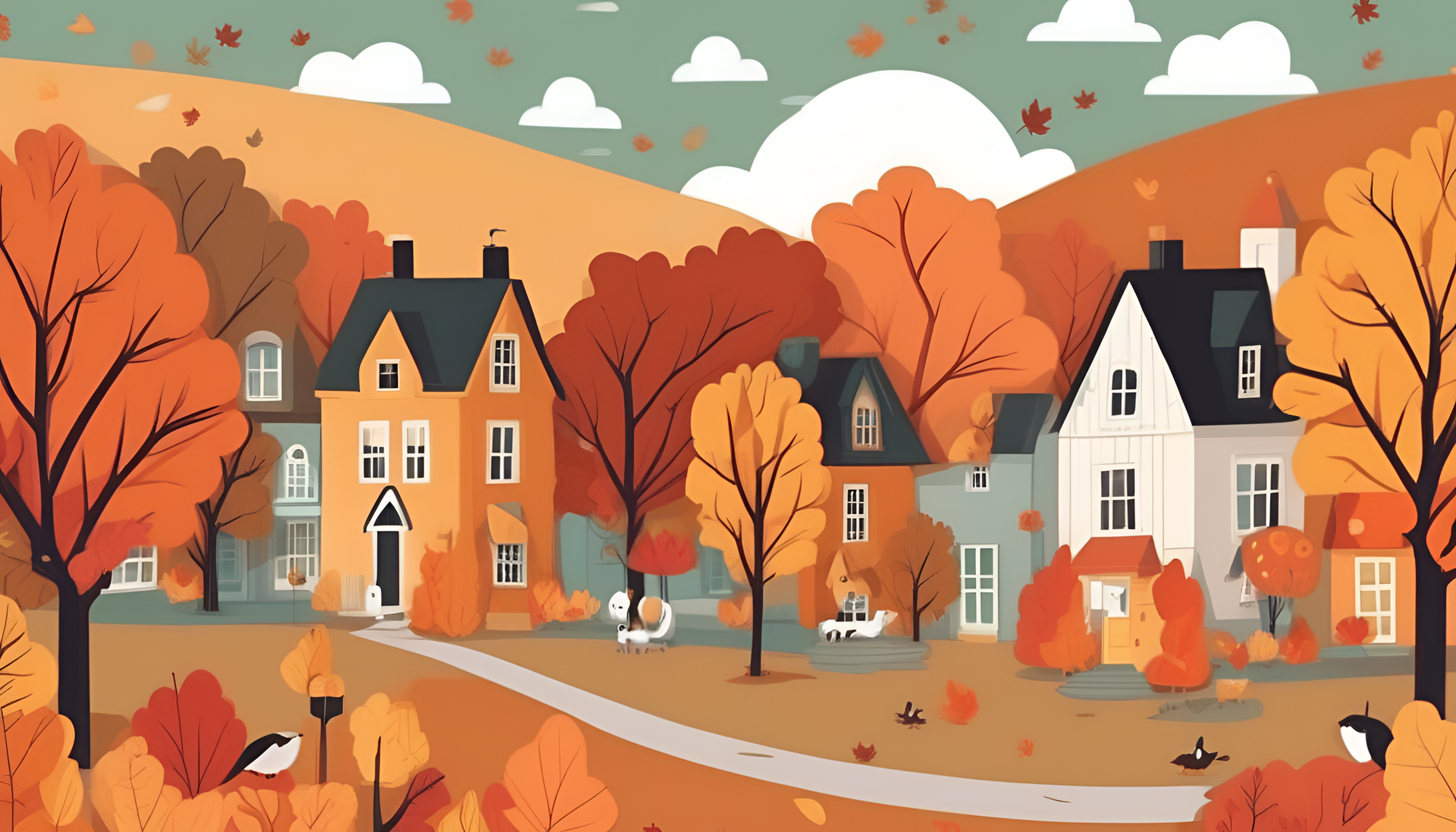 A Cute Fall Wallpaper