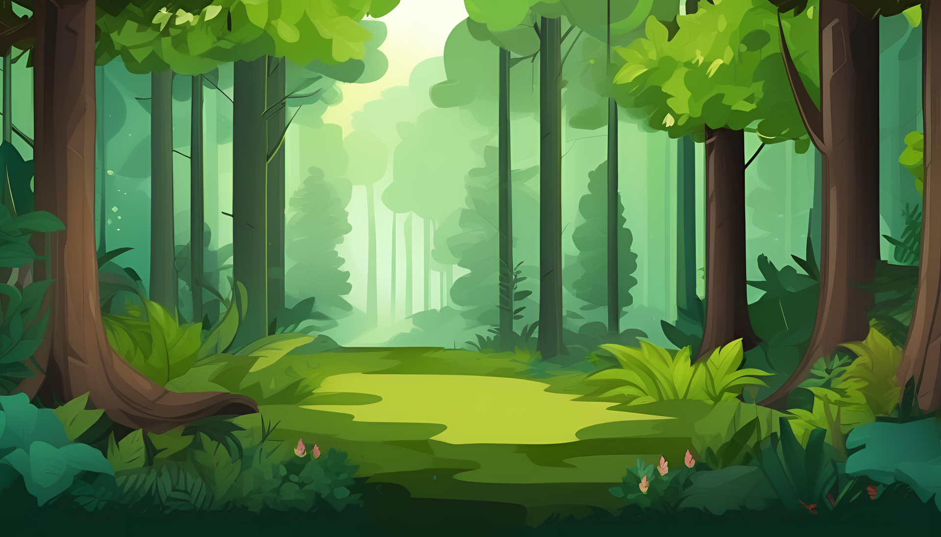 A Forest Background