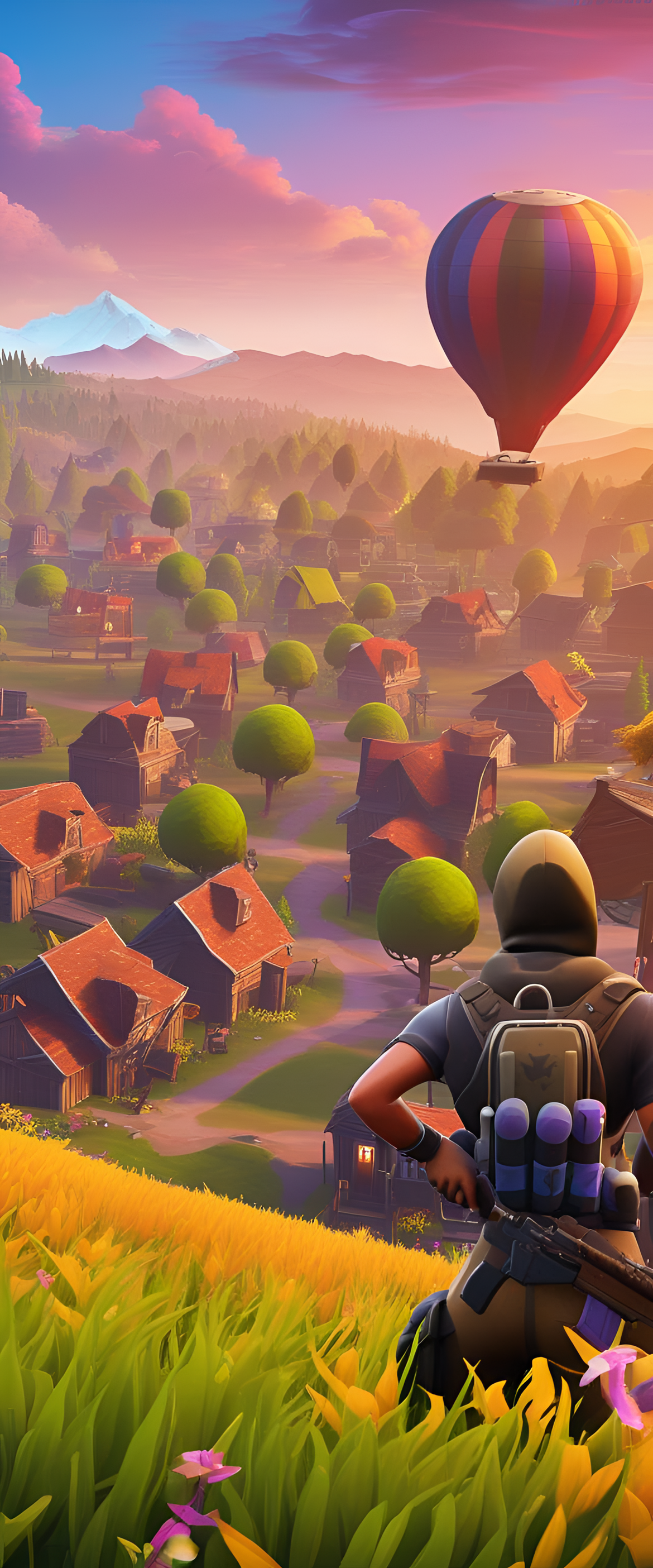 A Fortnite Background