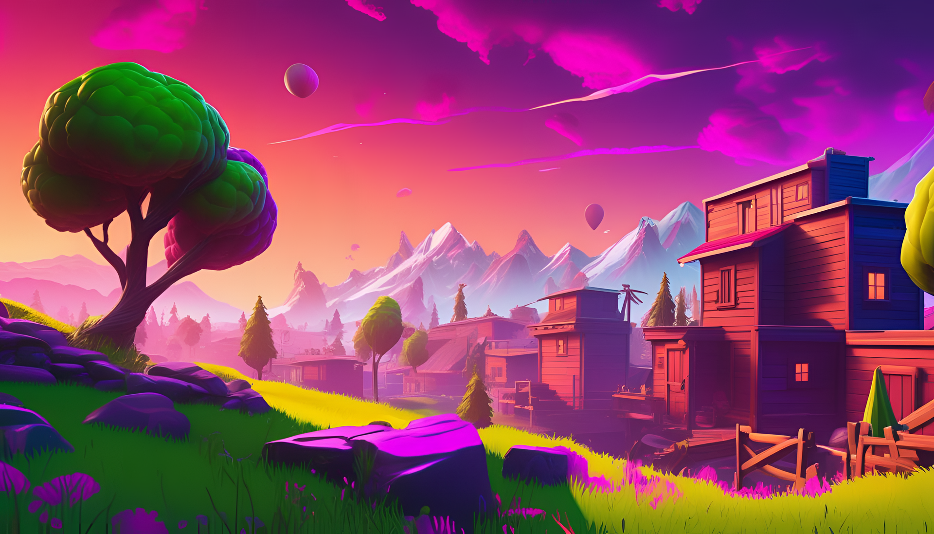 A Fortnite Background