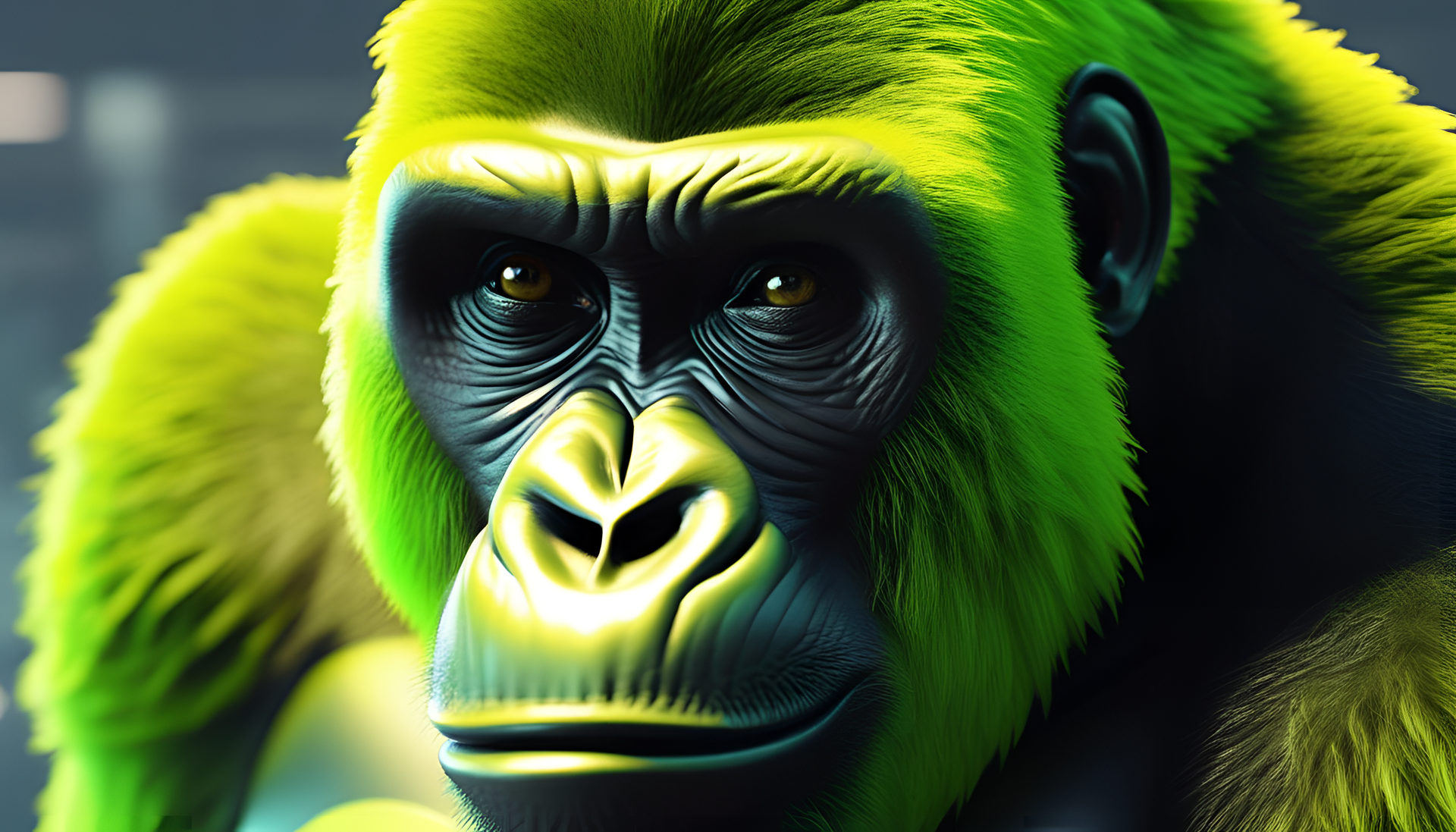 A Cool Green Gorilla Tag PFP