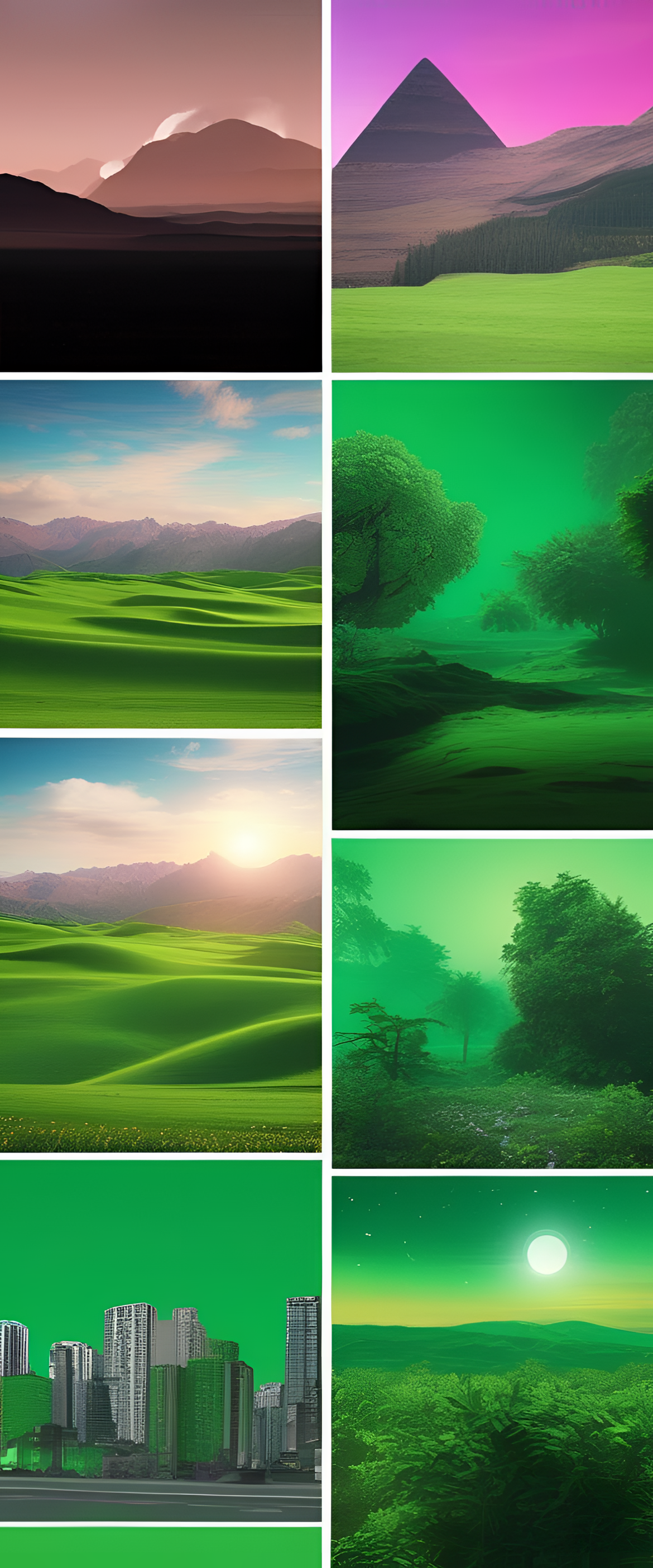 A Green Screen Backgrounds