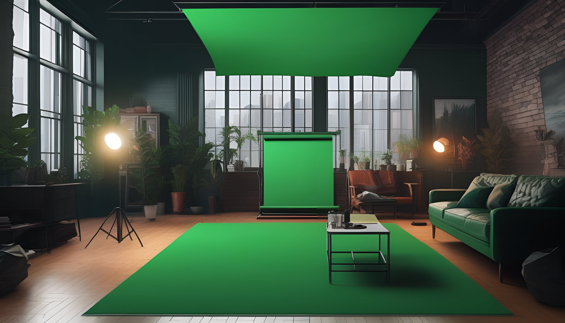 A Green Screen Backgrounds