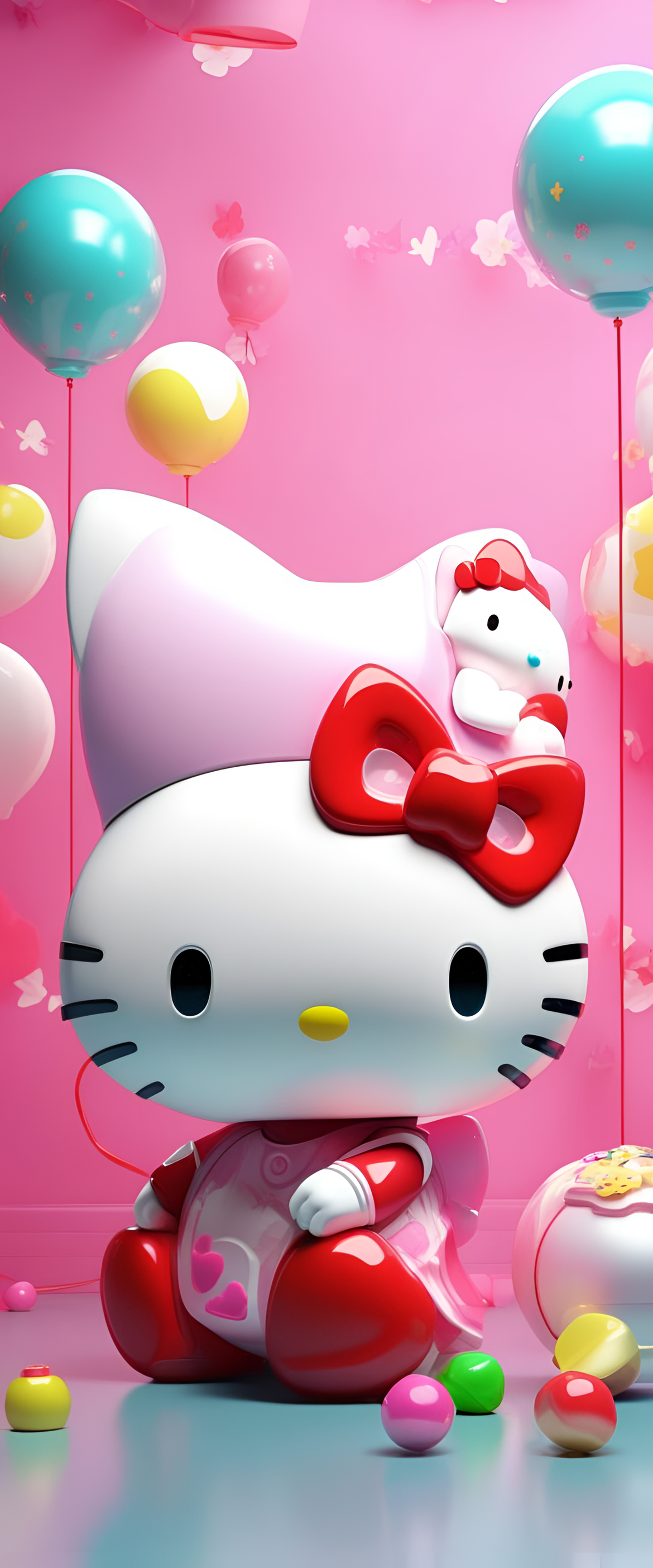 A Hello Kitty Background