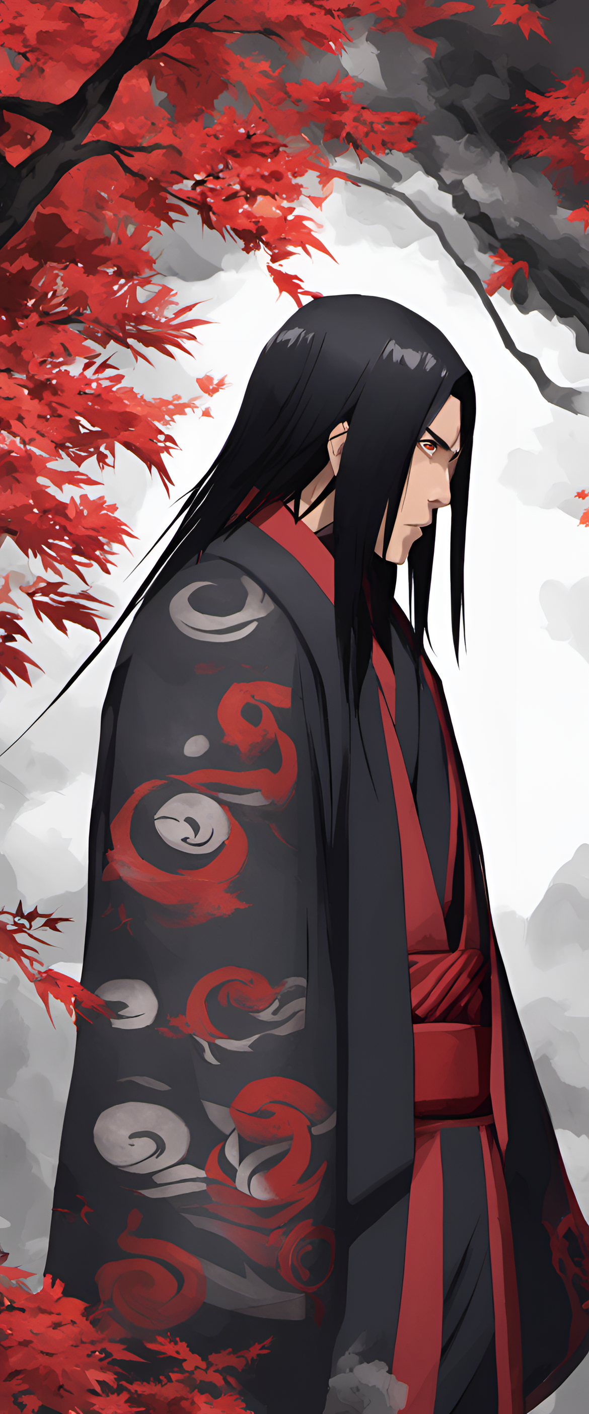 Itachi Uchiha digital artwork.