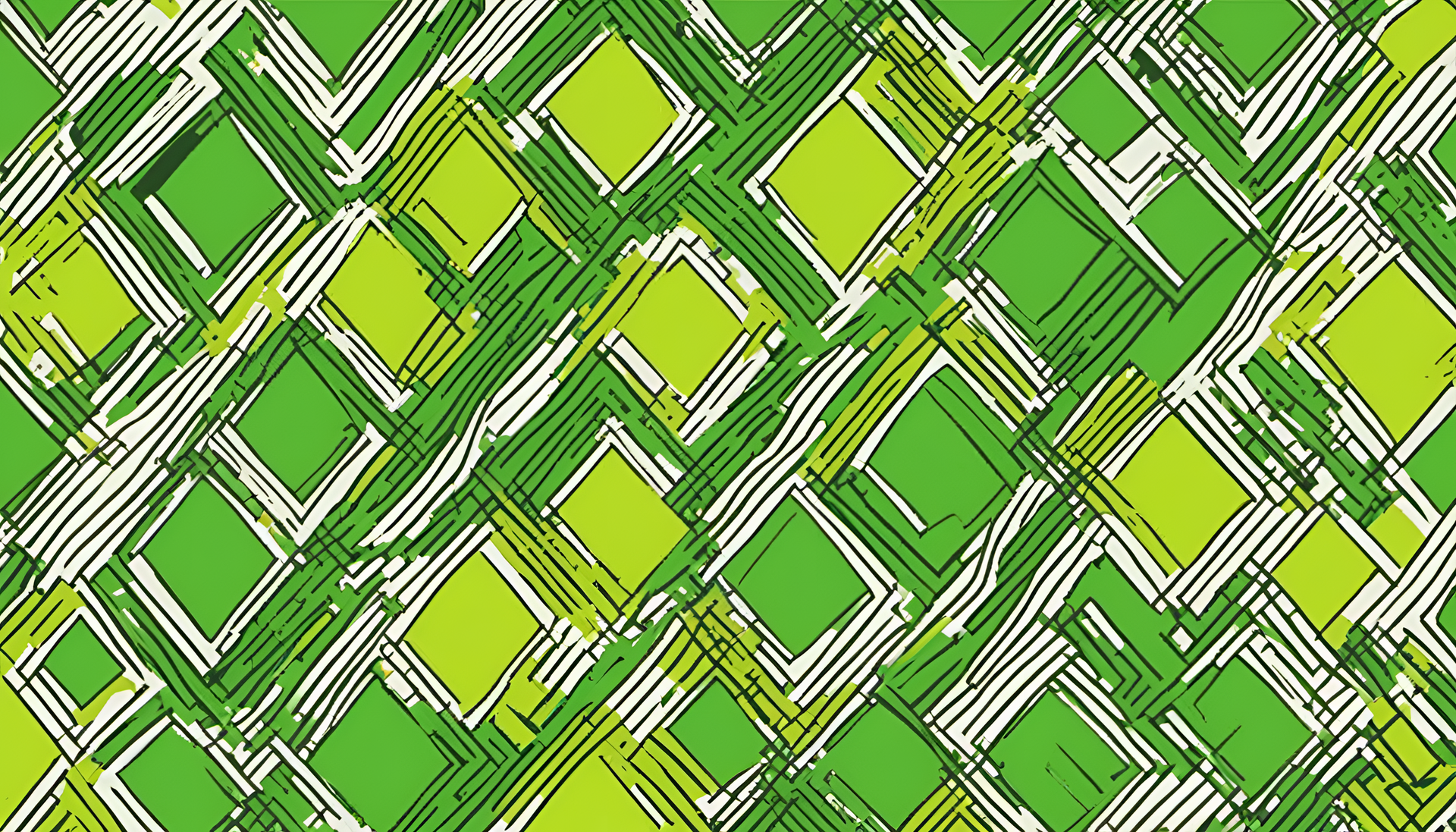 Stylish acid green preppy design.