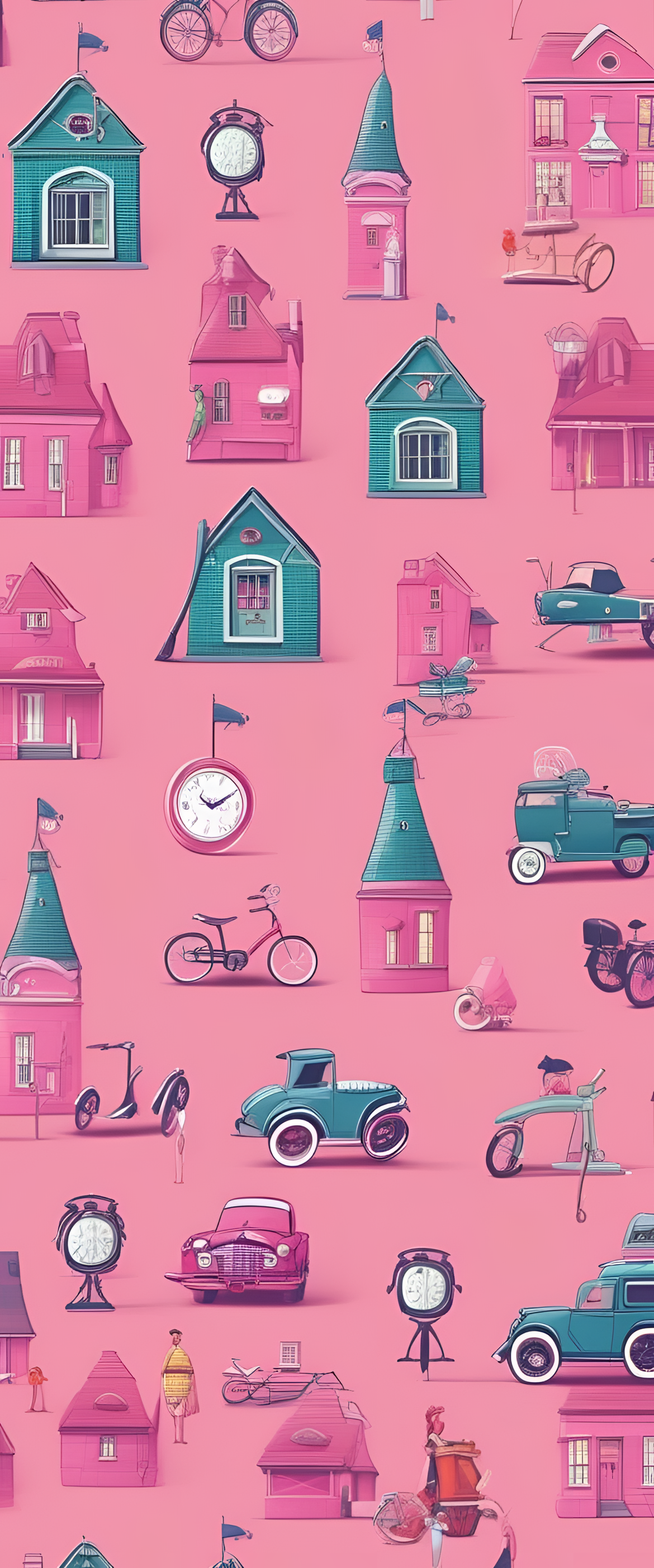 A Pink Preppy Wallpaper