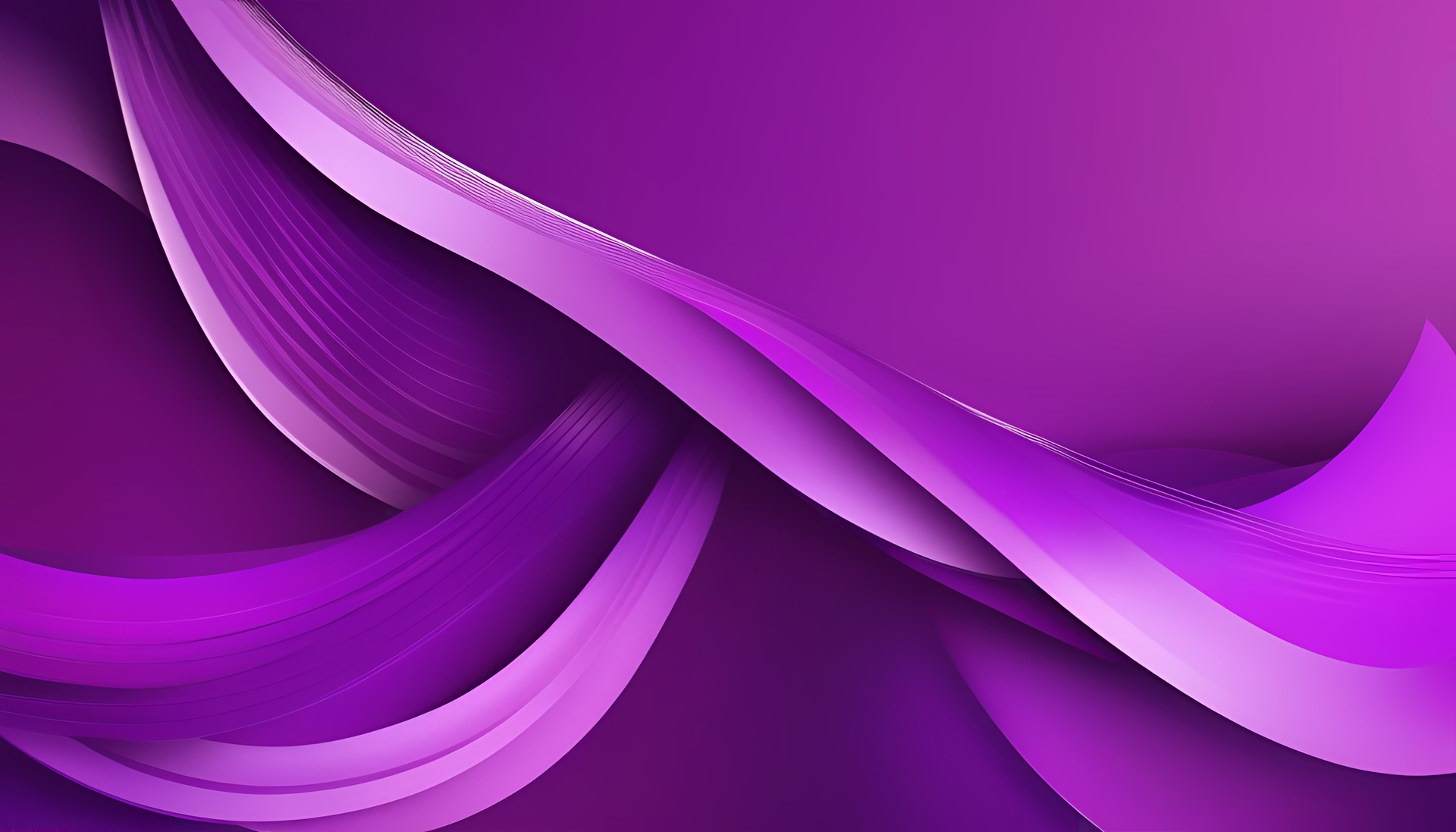 Stylized purple background with abstract patterns.