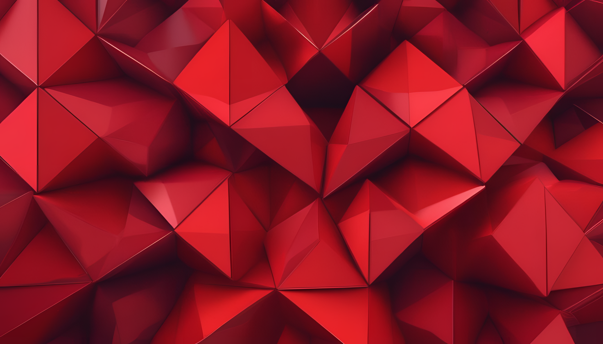 Red aesthetic wallpaper with triadic colors.