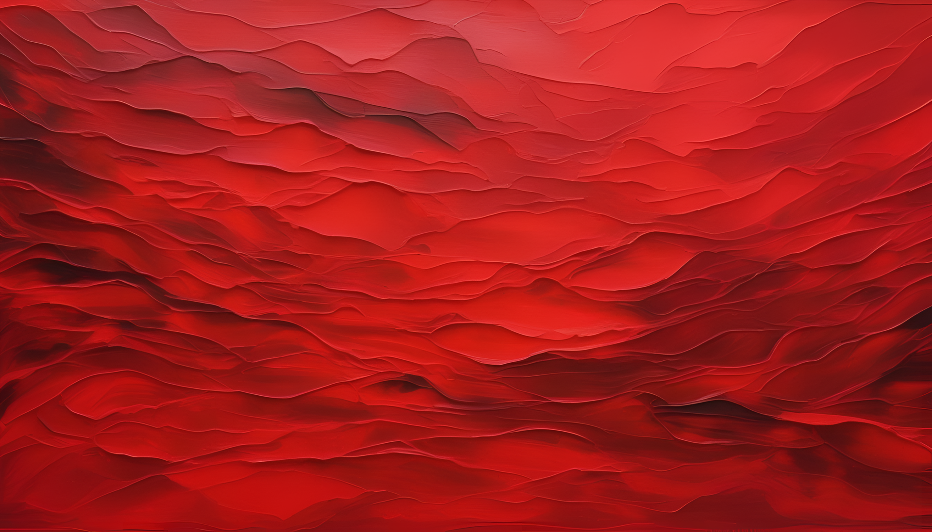 Impressionist red abstract background