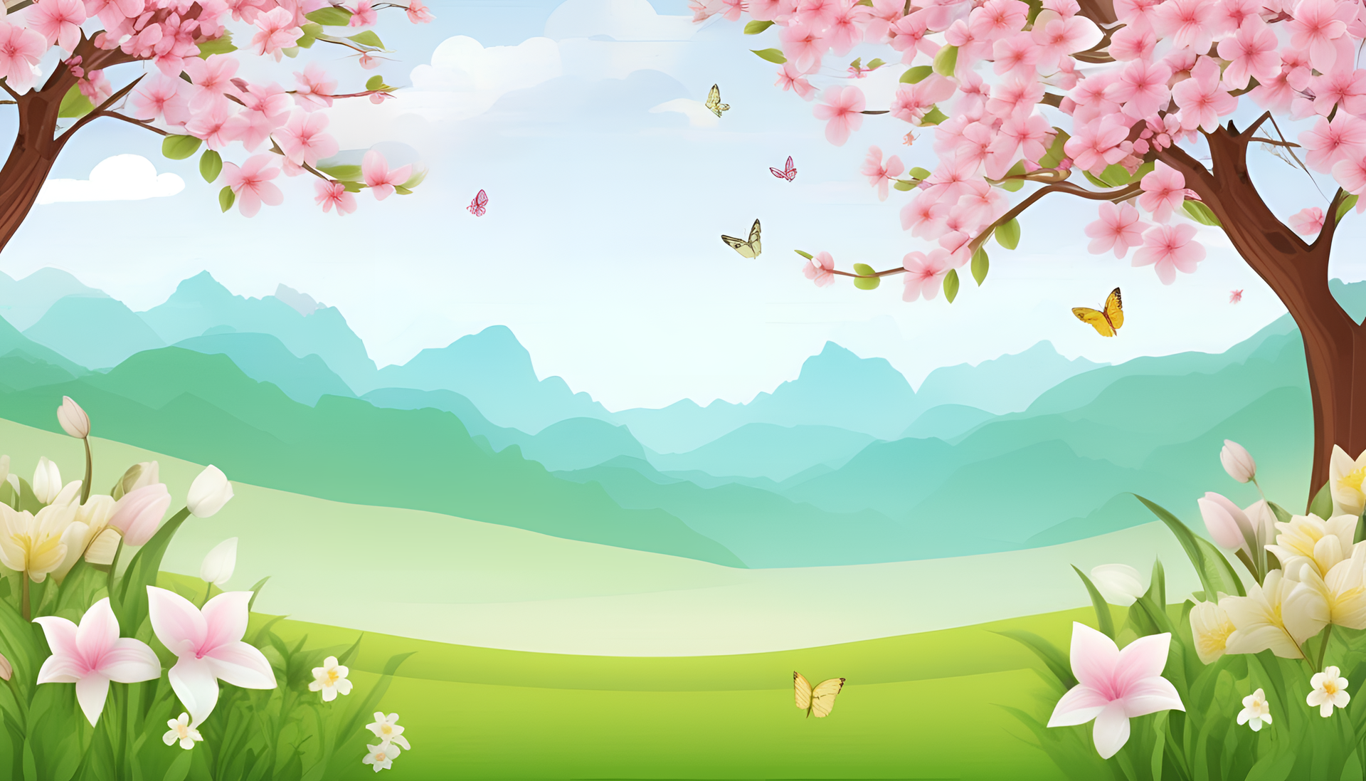 A Spring Background