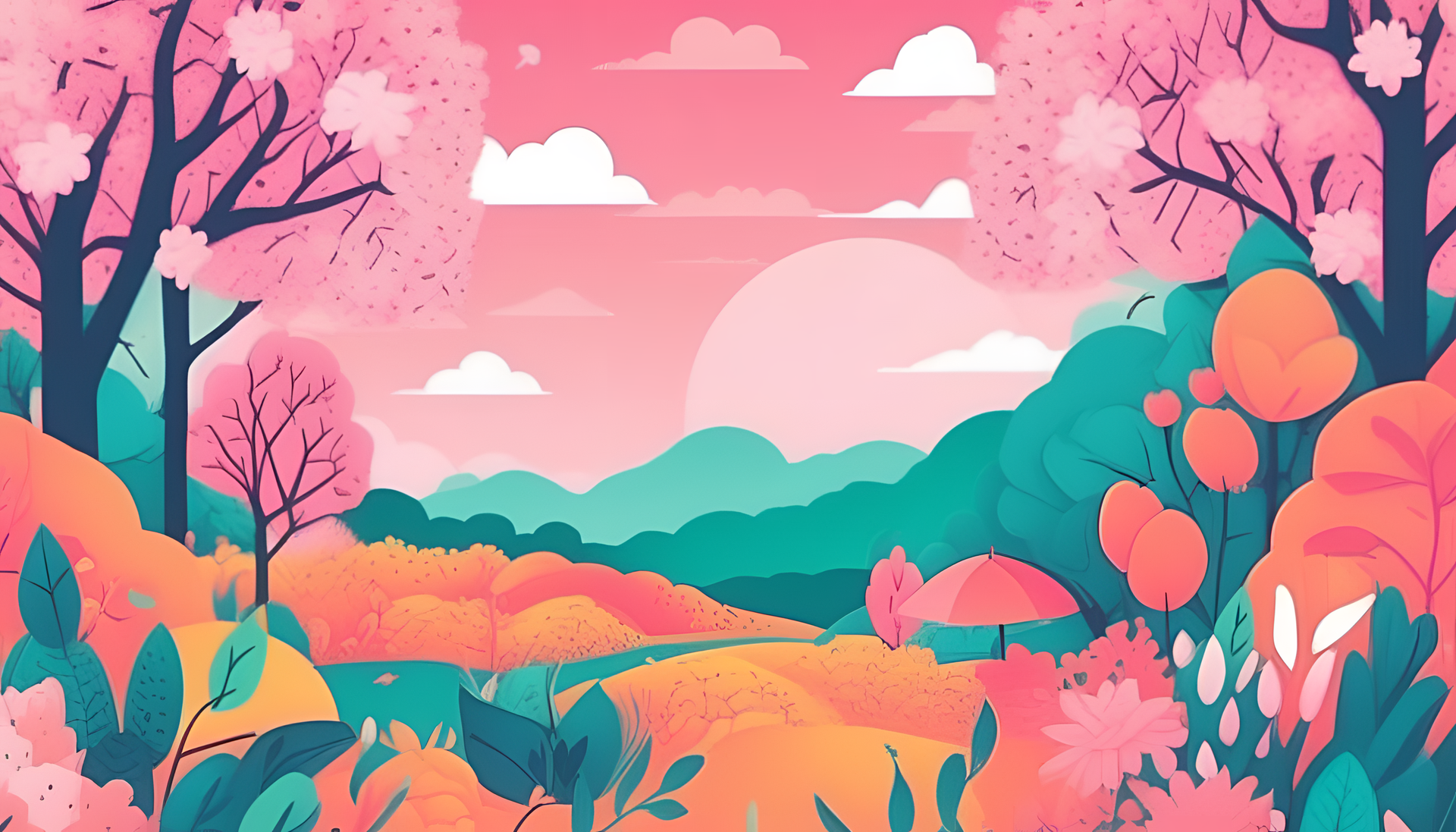 A Spring Background