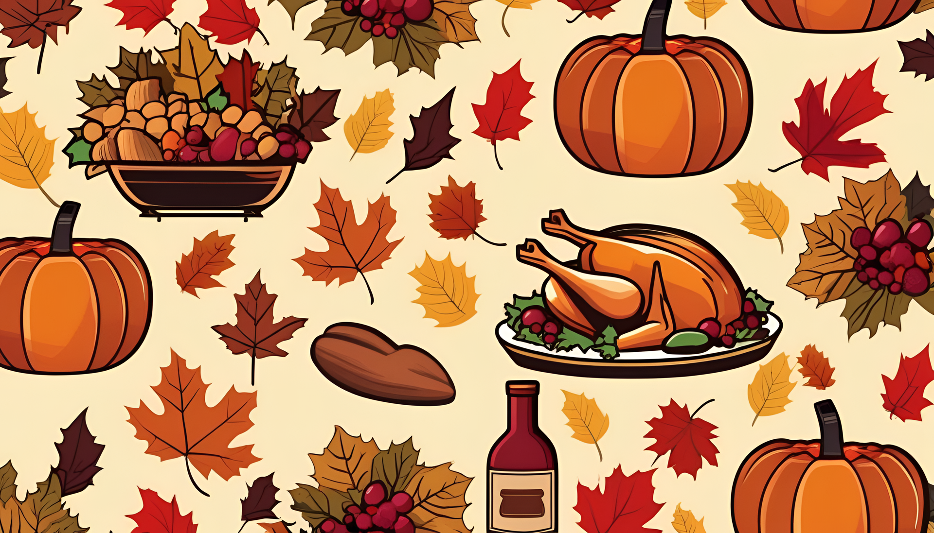 A Thanksgiving Background