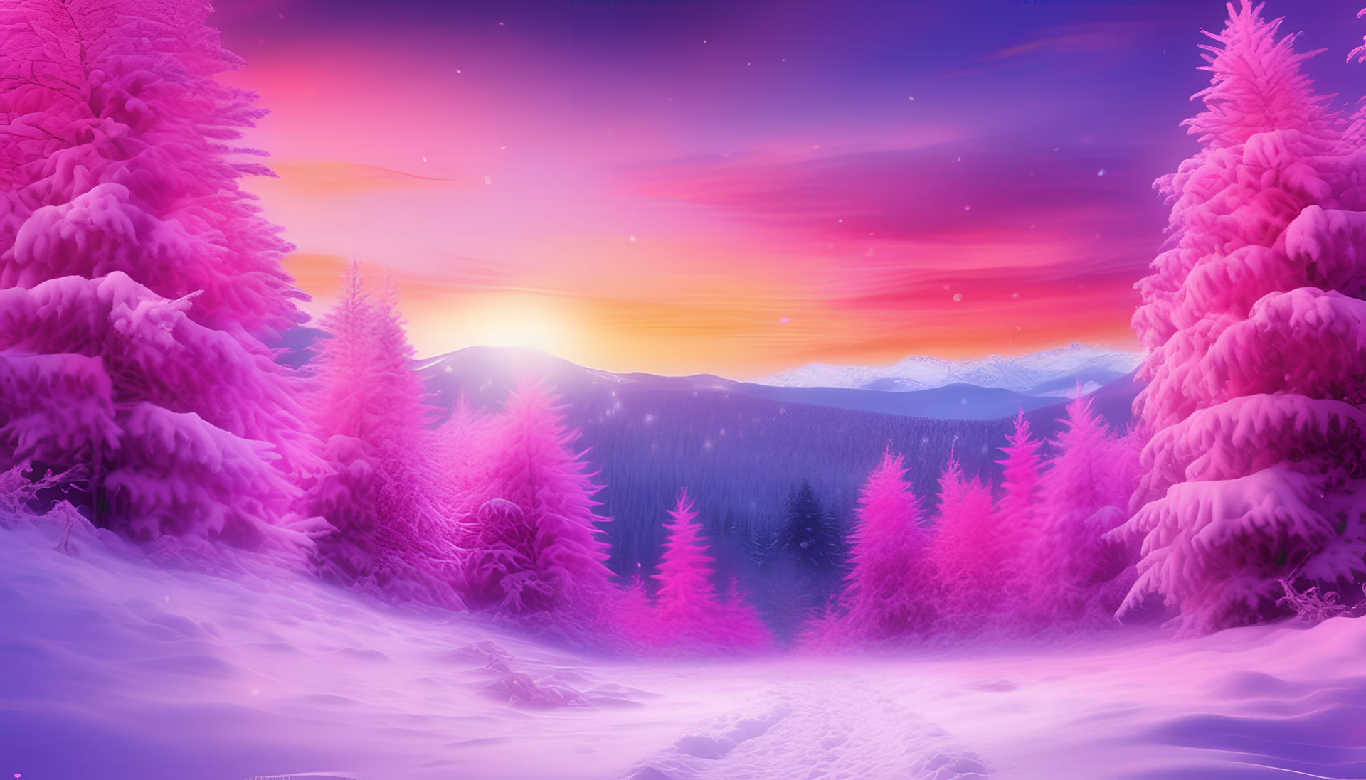 A Winter Background